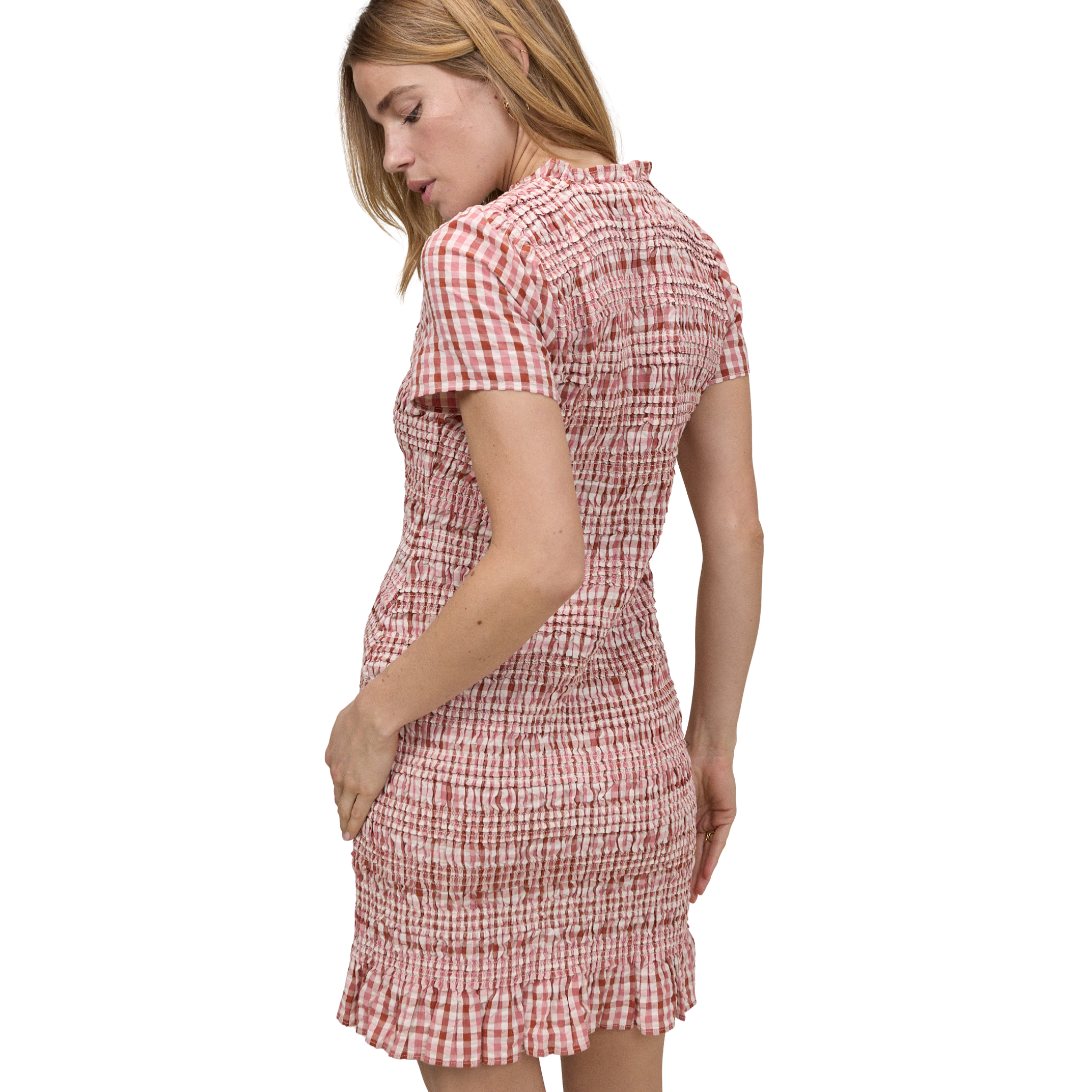 Womens Nobody's Child Pink Martha Mini Dress