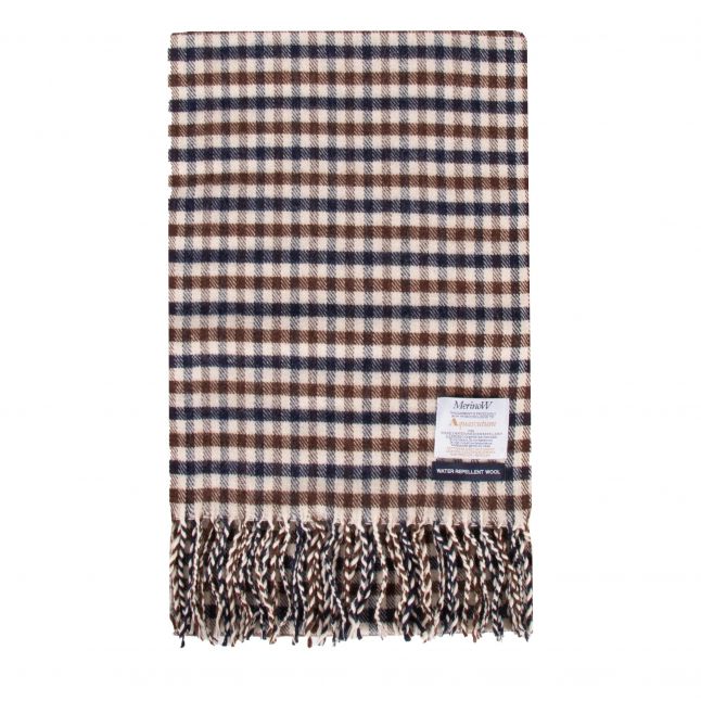 Mens Aquascutum Active Club Check Club Check Scarf