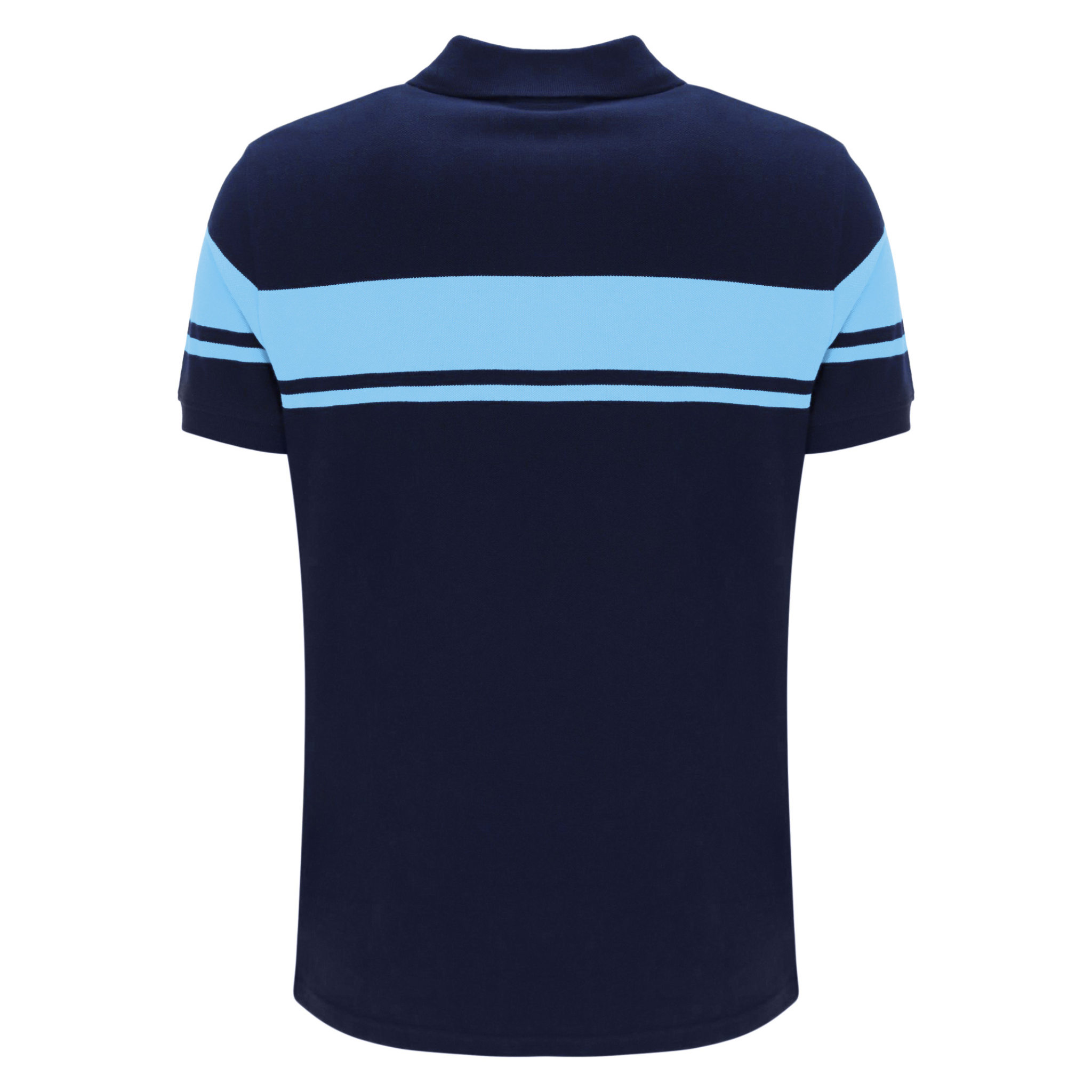 Mens Sergio Tacchini Maritime Blue/Baltic Sea Young Line S/s Polo Shirt