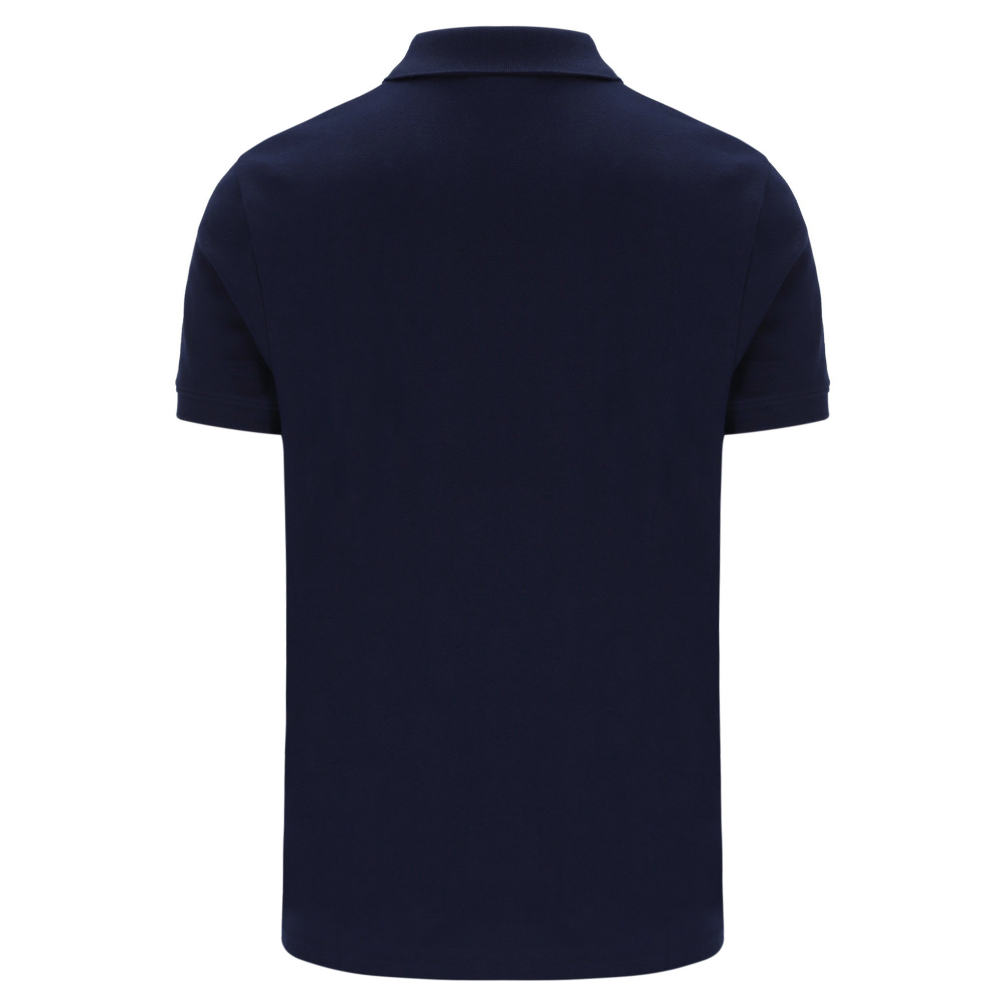 Mens Sergio Tacchini Maritime Blue/Adrenaline Rush New Supermac S/s Polo