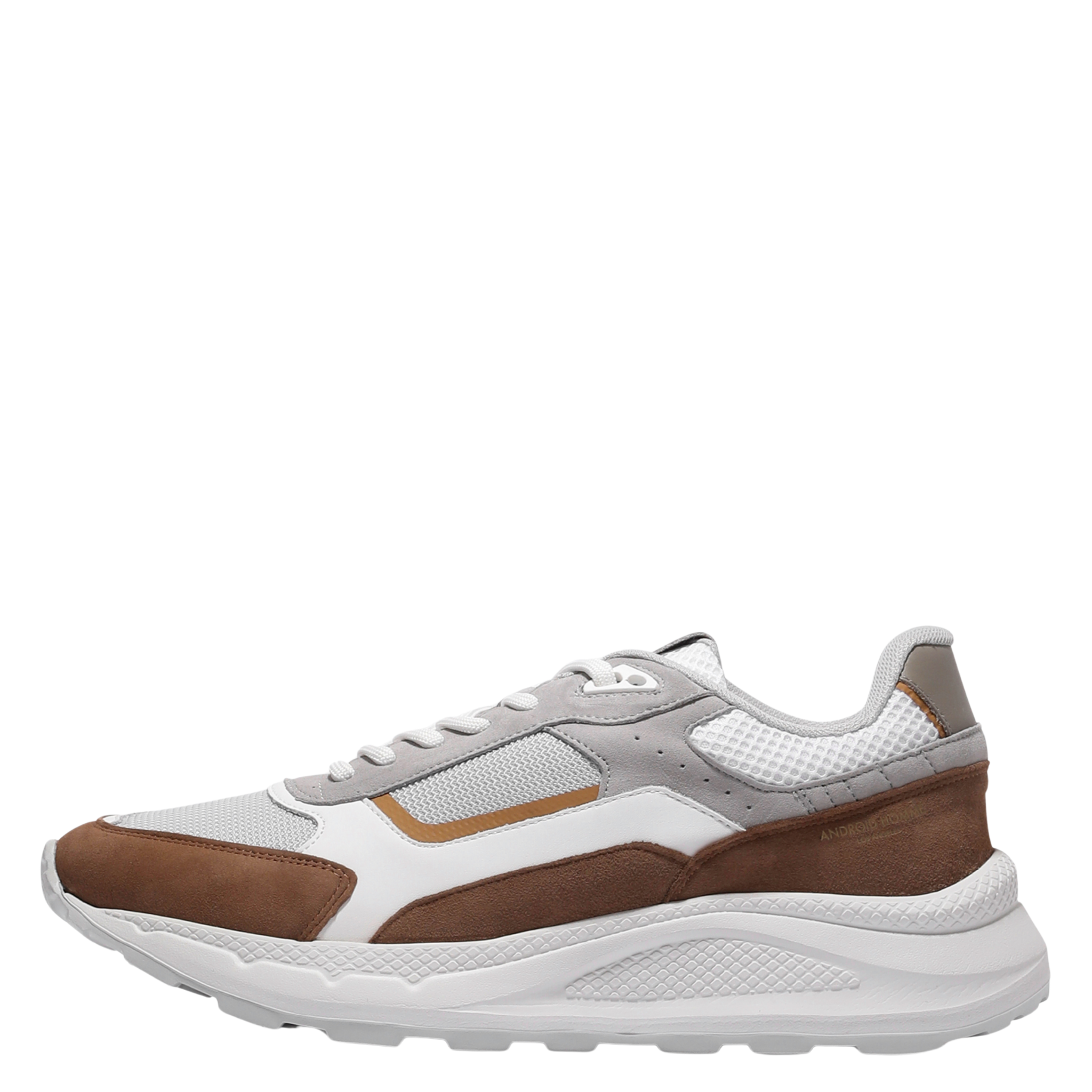 Mens Android Homme Chocolate/Grey/White El Porto Trainers