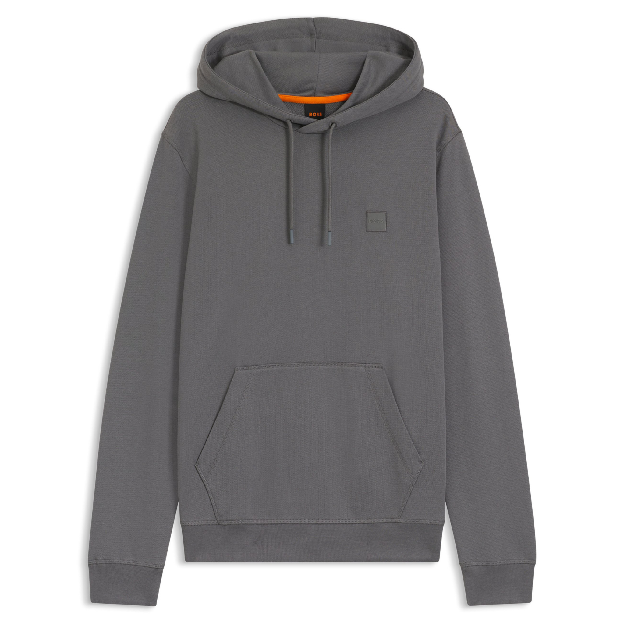 Mens BOSS Dark Grey Wetalk Hoodie