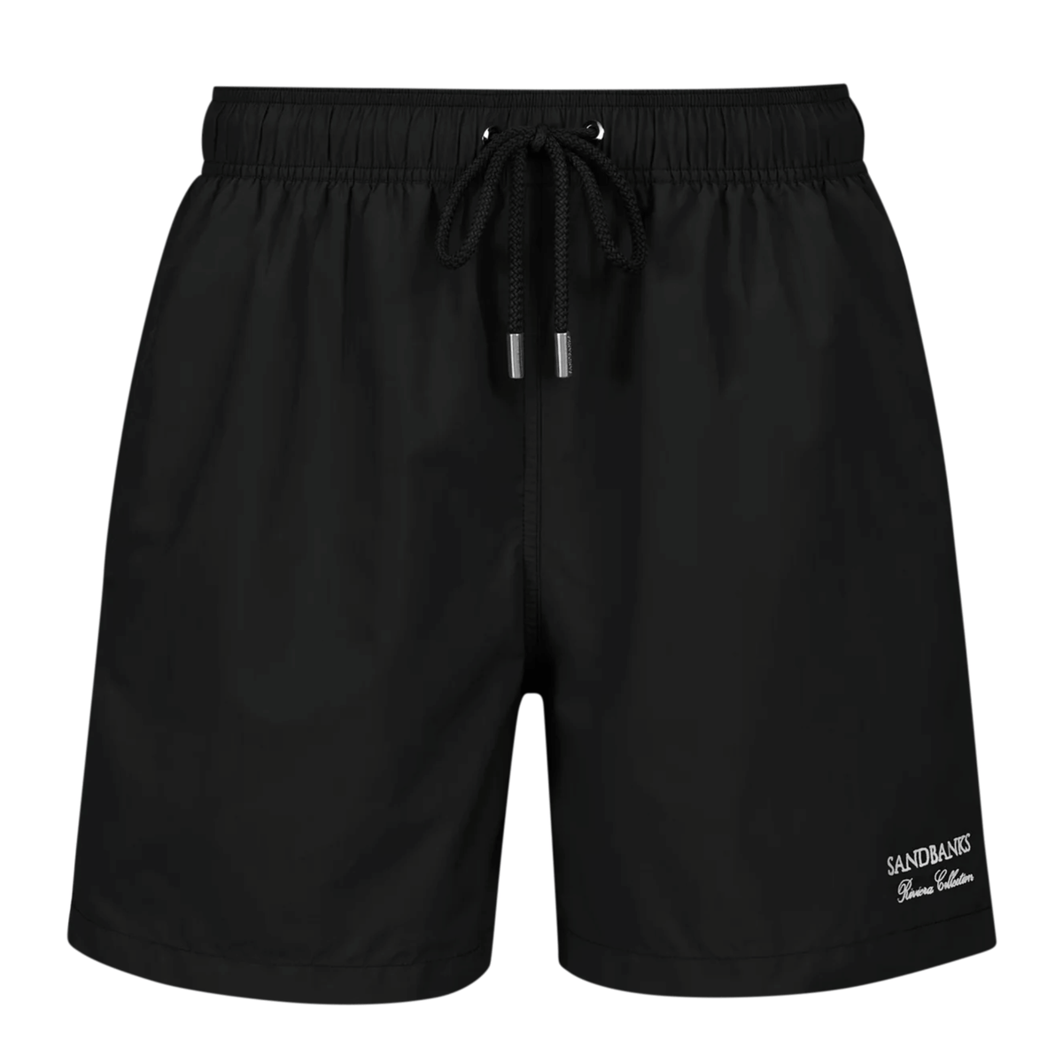Sandbanks Black Riviera Collection Swim Shorts | Hurleys