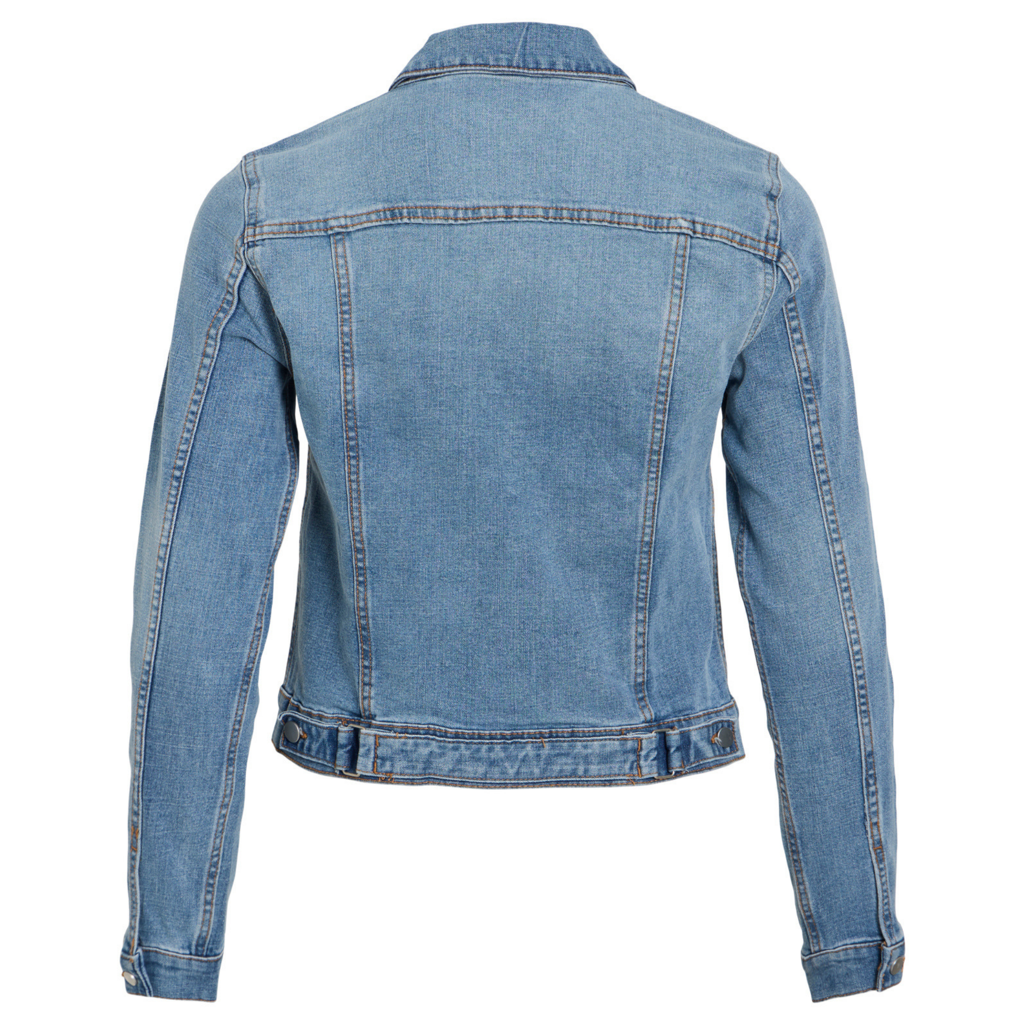 Womens Vila Light Blue Denim Vishow Jacket