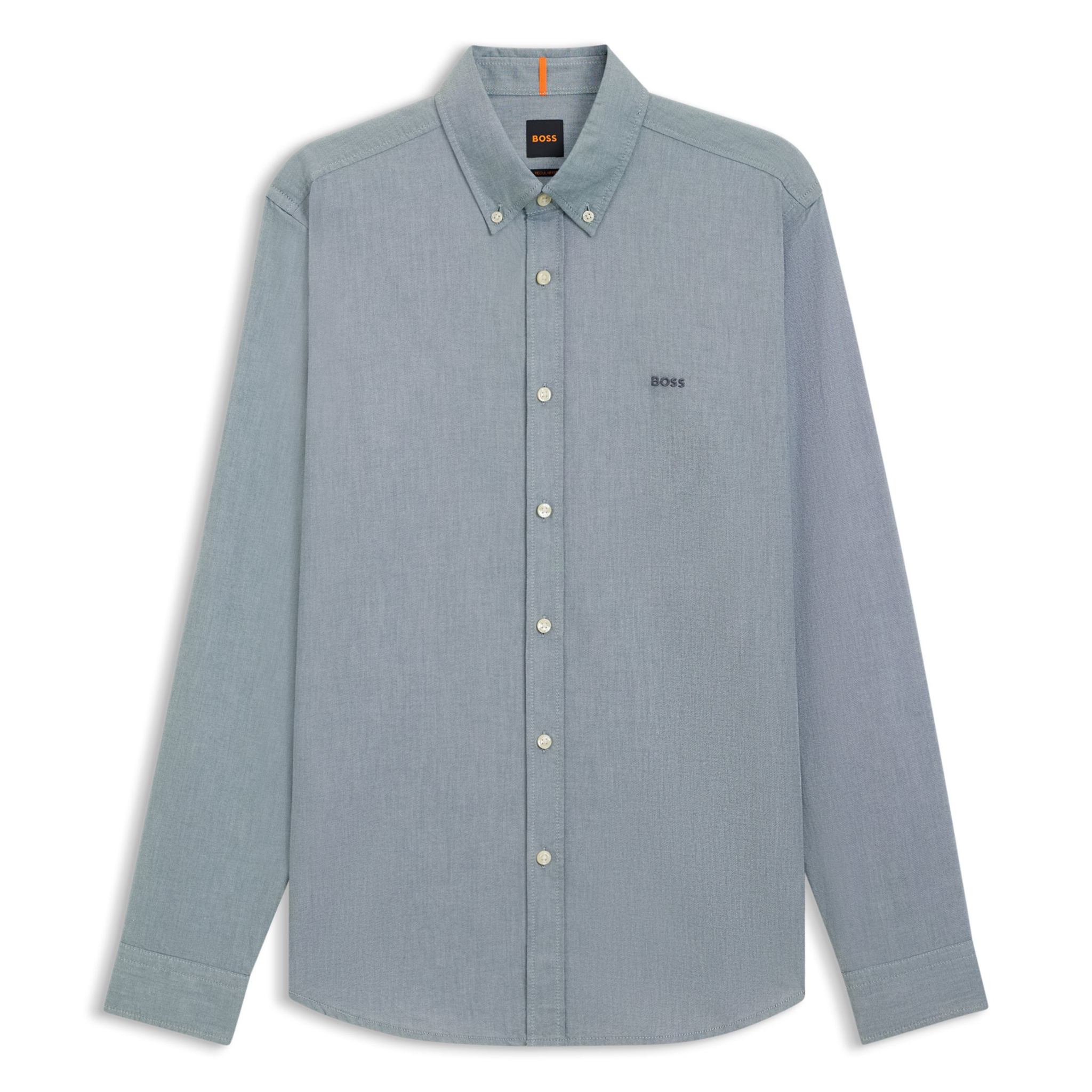 Mens BOSS Green Rickert_M Button Down L/s Shirt