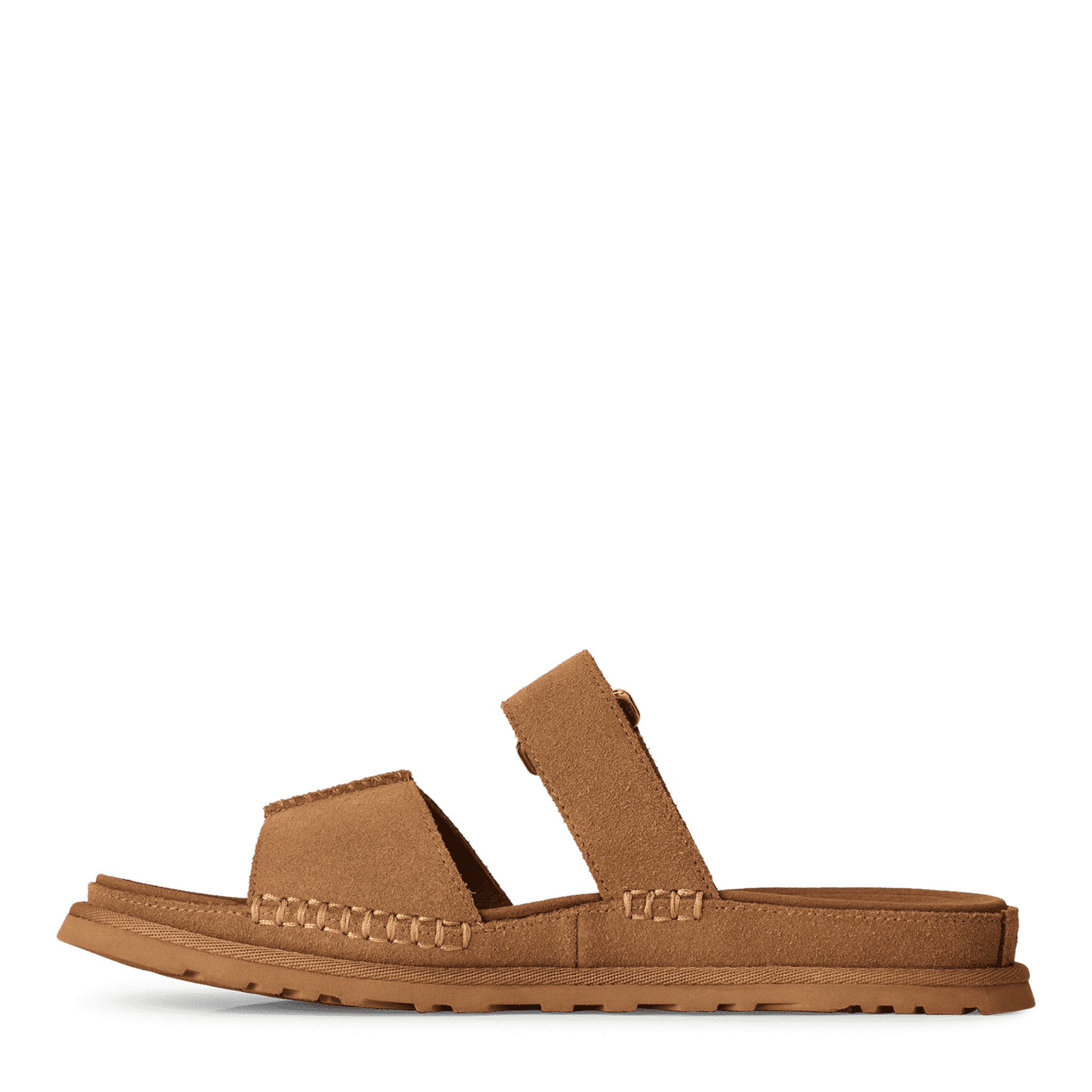 Womens UGG Chestnut Goldengaze Slide Sandals
