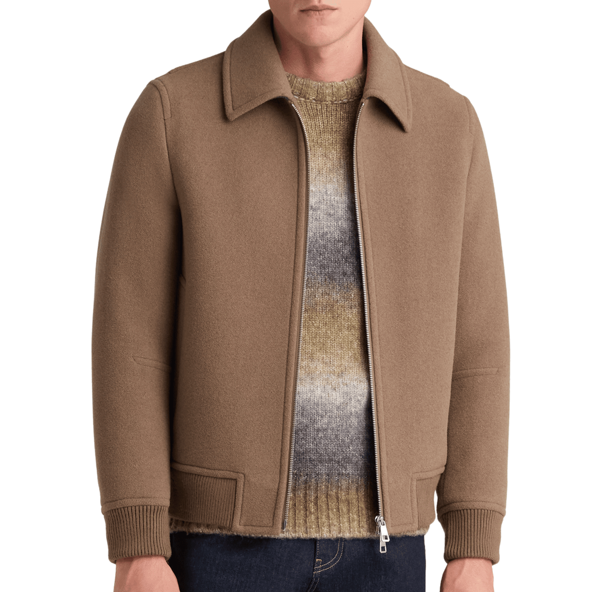 Mens Remus Uomo Taupe Tyler Tailored Jacket