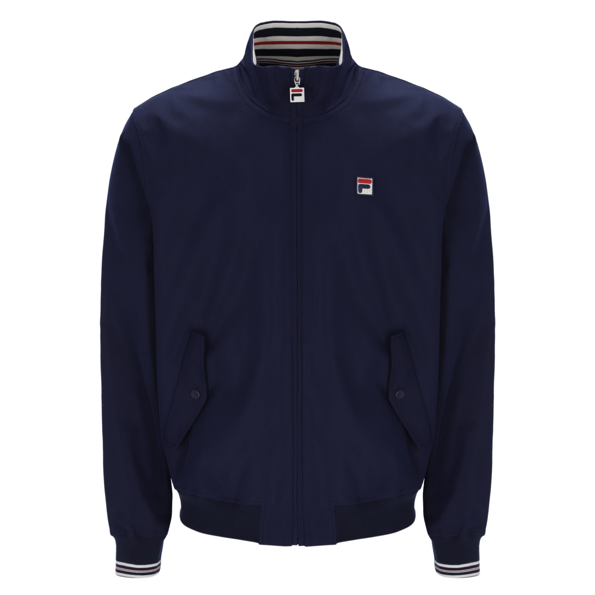 Mens Fila Navy Arturo Coach Jacket