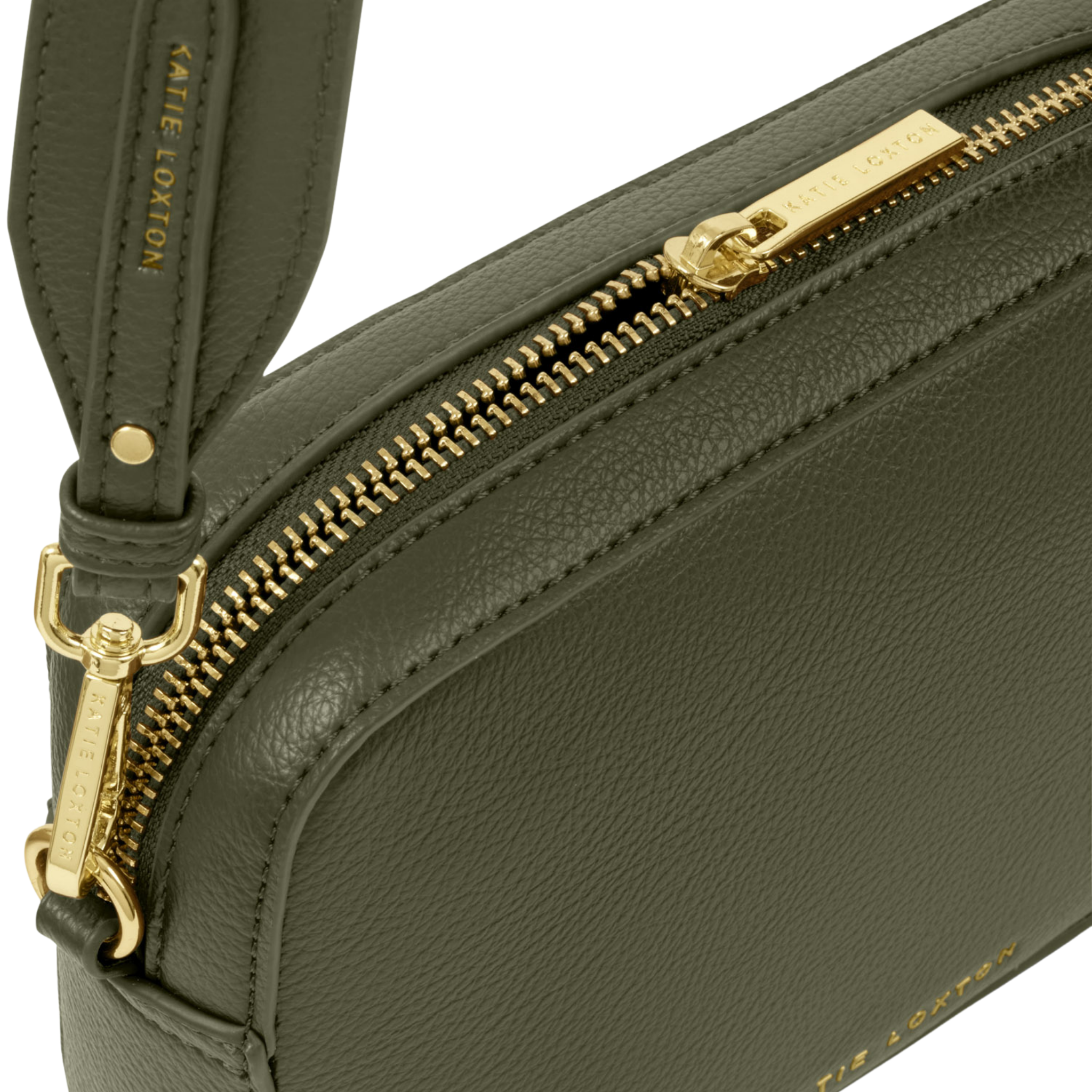 Womens Katie Loxton Khaki Avery Small Crossbody Bag