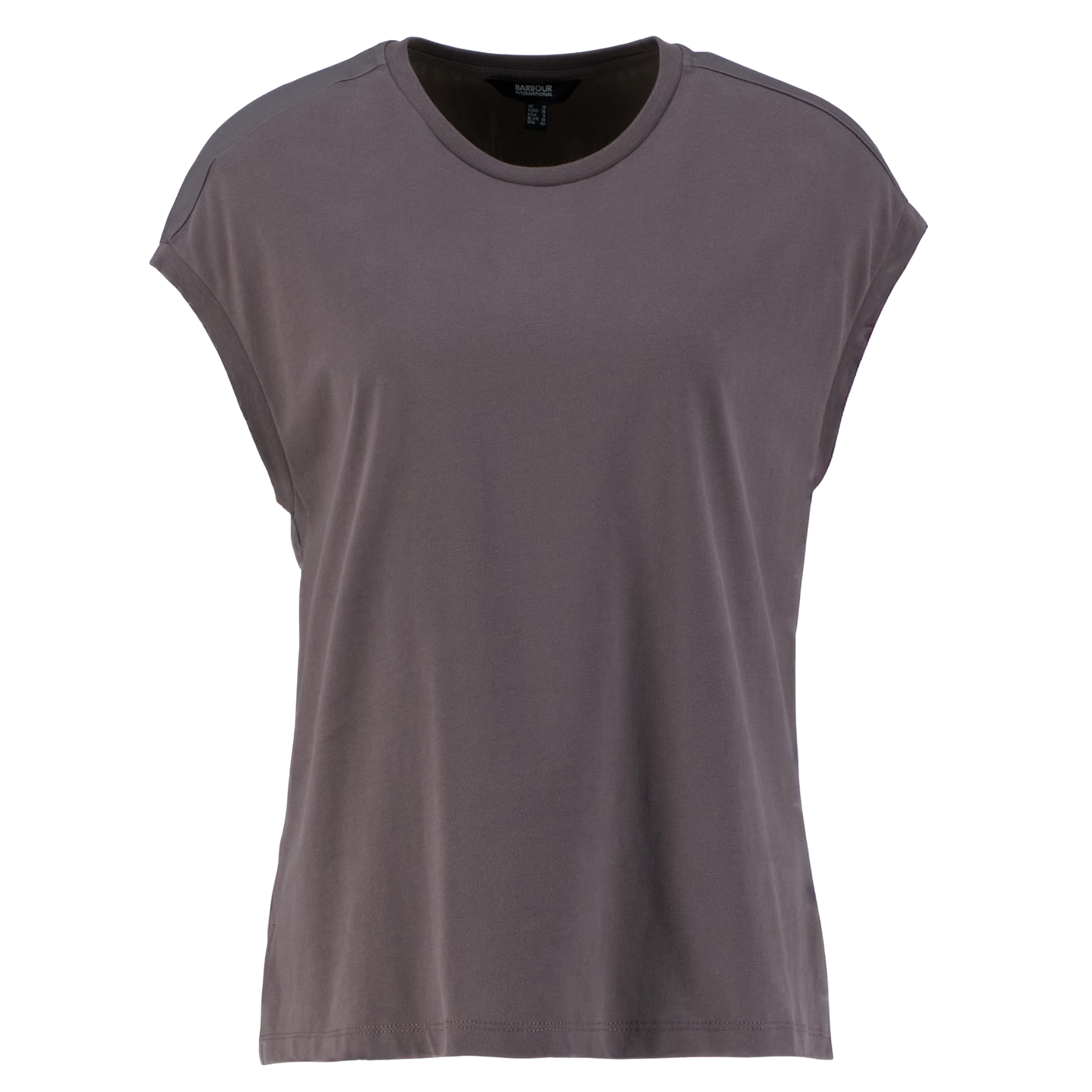 Womens Barbour International Lavender Grey Brianna Top