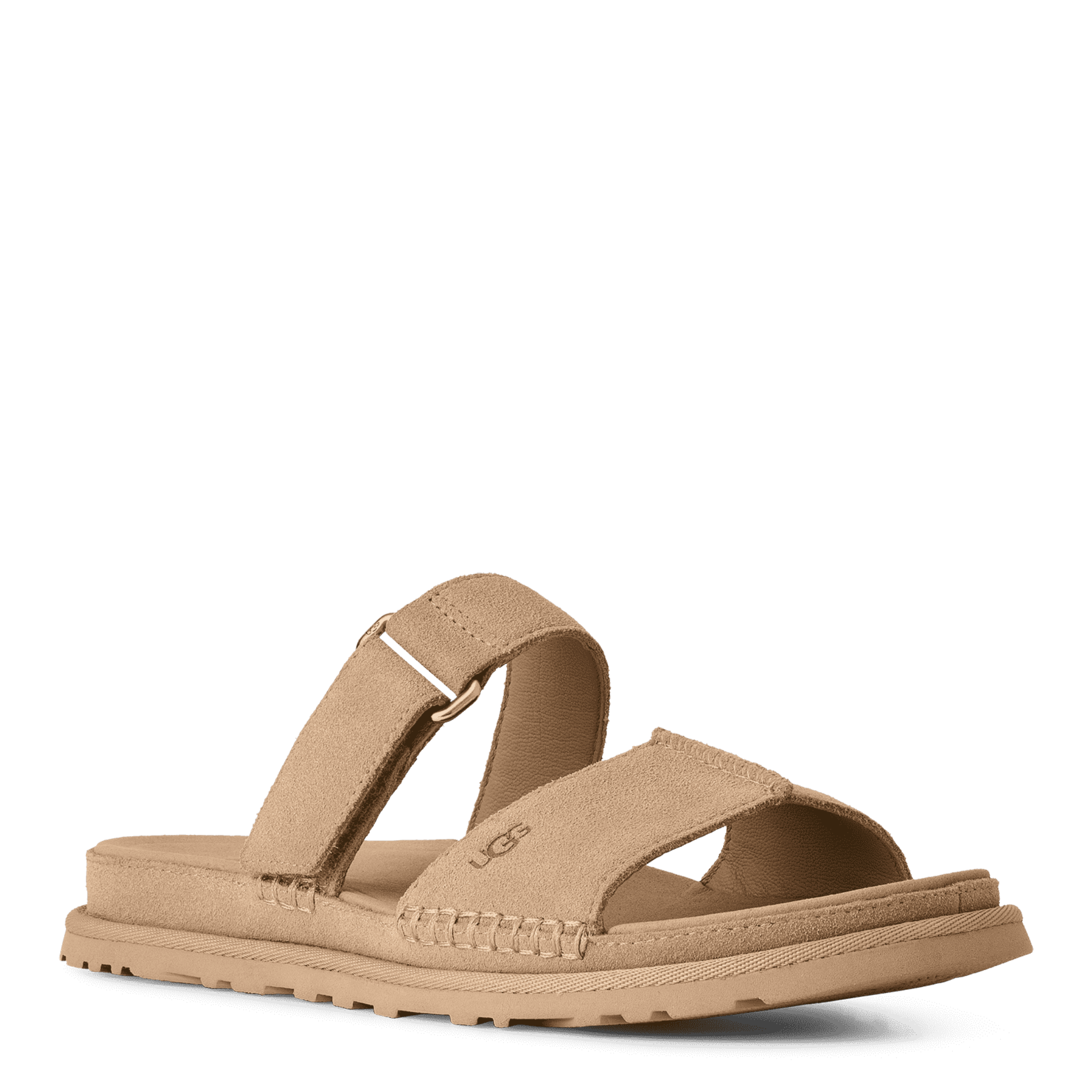 Womens UGG Mustard Seed Goldengaze Slide Sandals