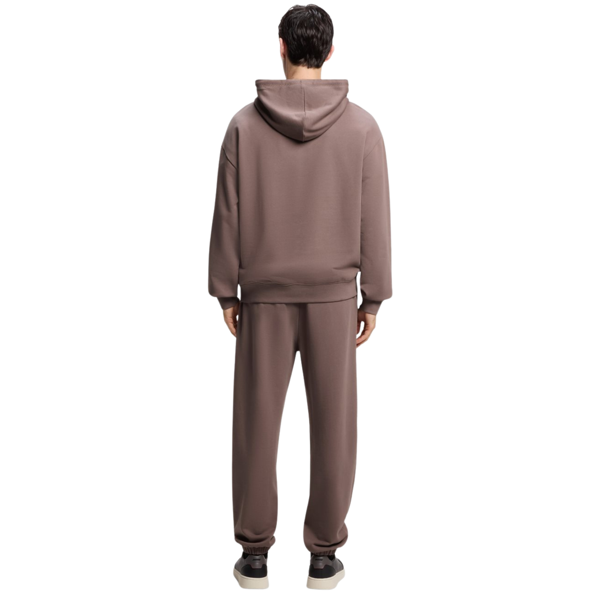 Mens HUGO Rust Datrihood Hoodie