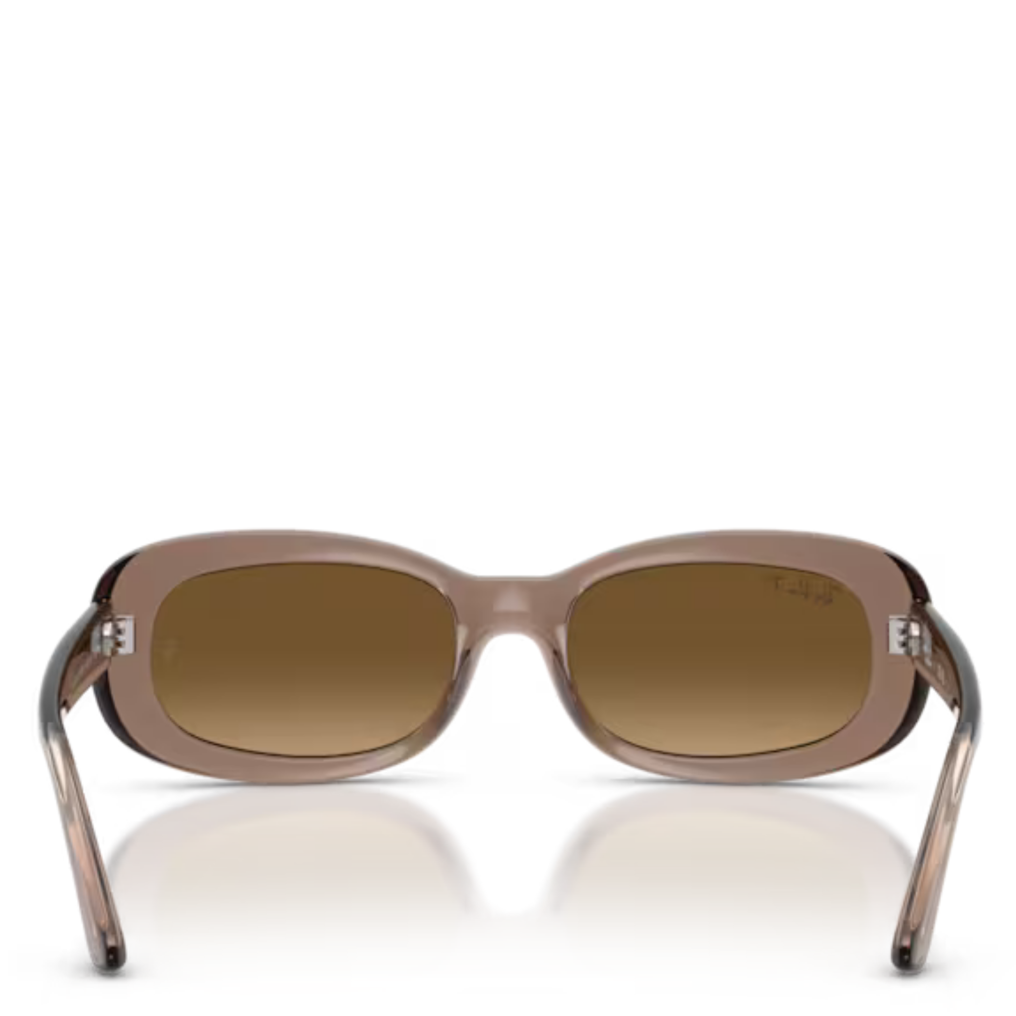 Womens Ray-Ban 6827M2 Transparent Beige RB2221 Polarized Sunglasses