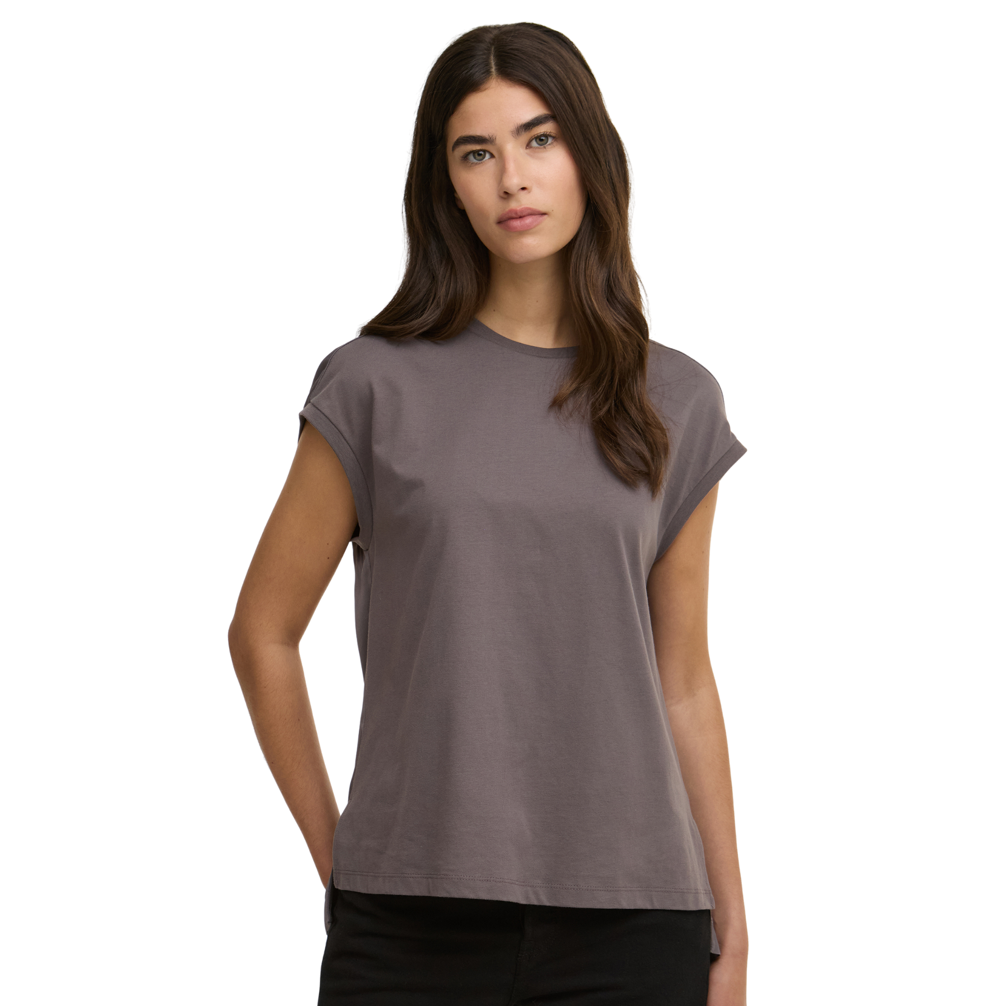 Womens Barbour International Lavender Grey Brianna Top