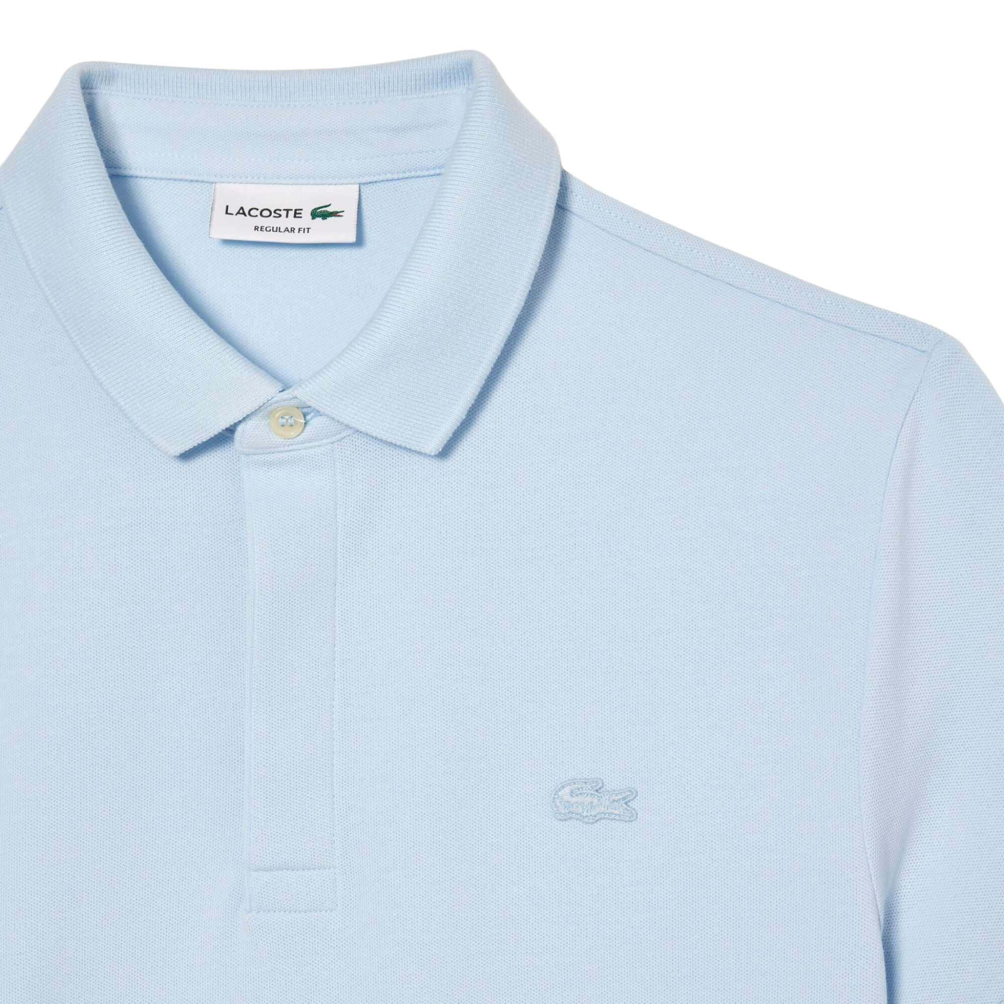 Mens Lacoste Rill Blue Paris Smart Regular Fit S/s Polo Shirt