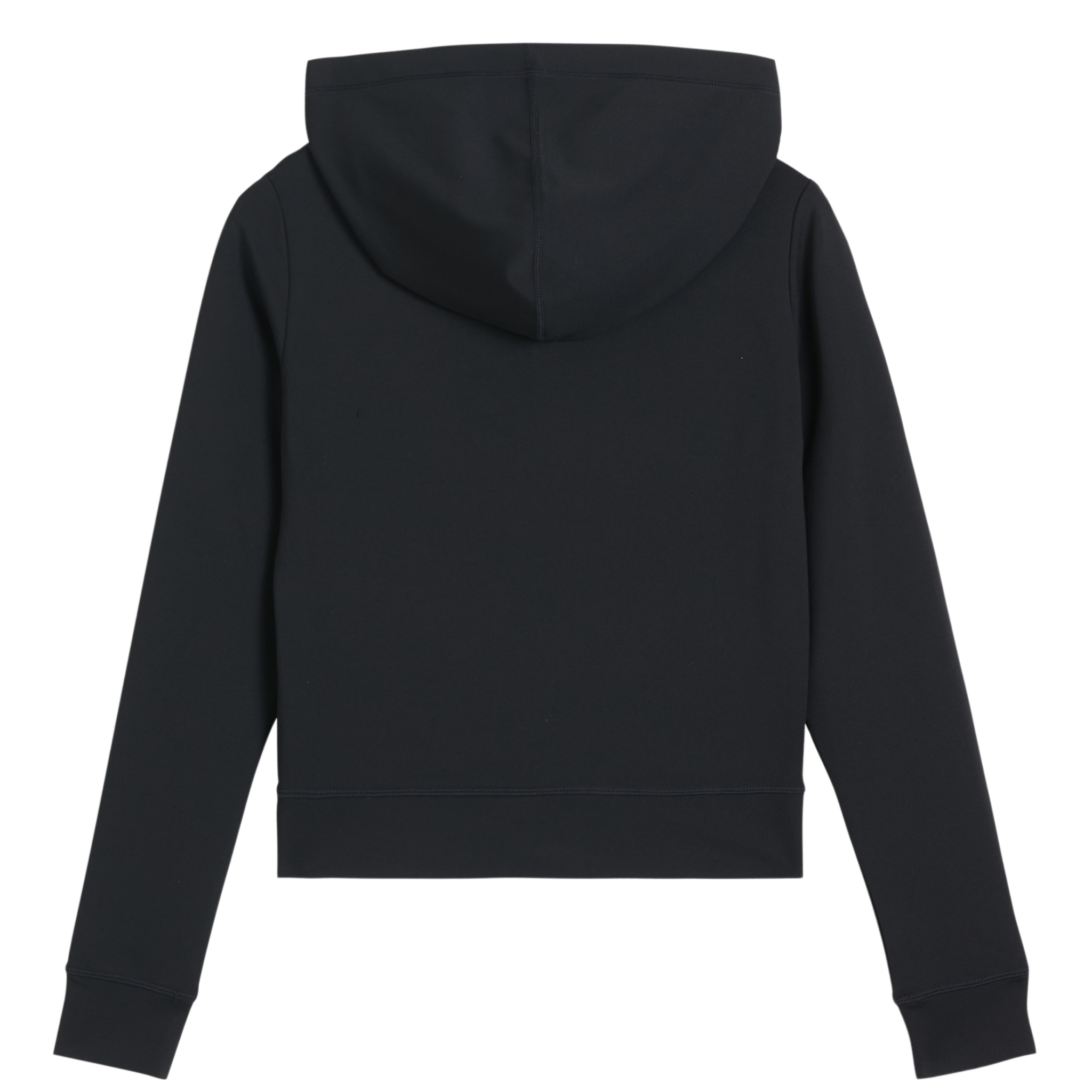 Womens Juicy Couture Black Ennis Activewear Peached Zip Up Hoodie