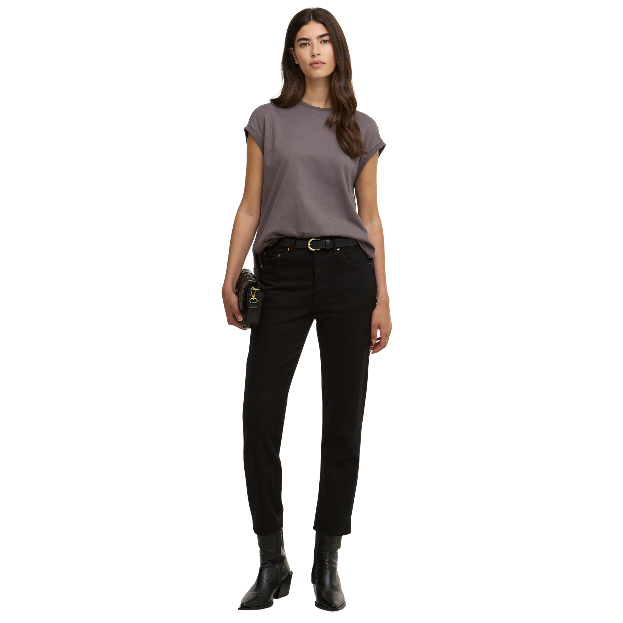 Womens Barbour International Lavender Grey Brianna Top