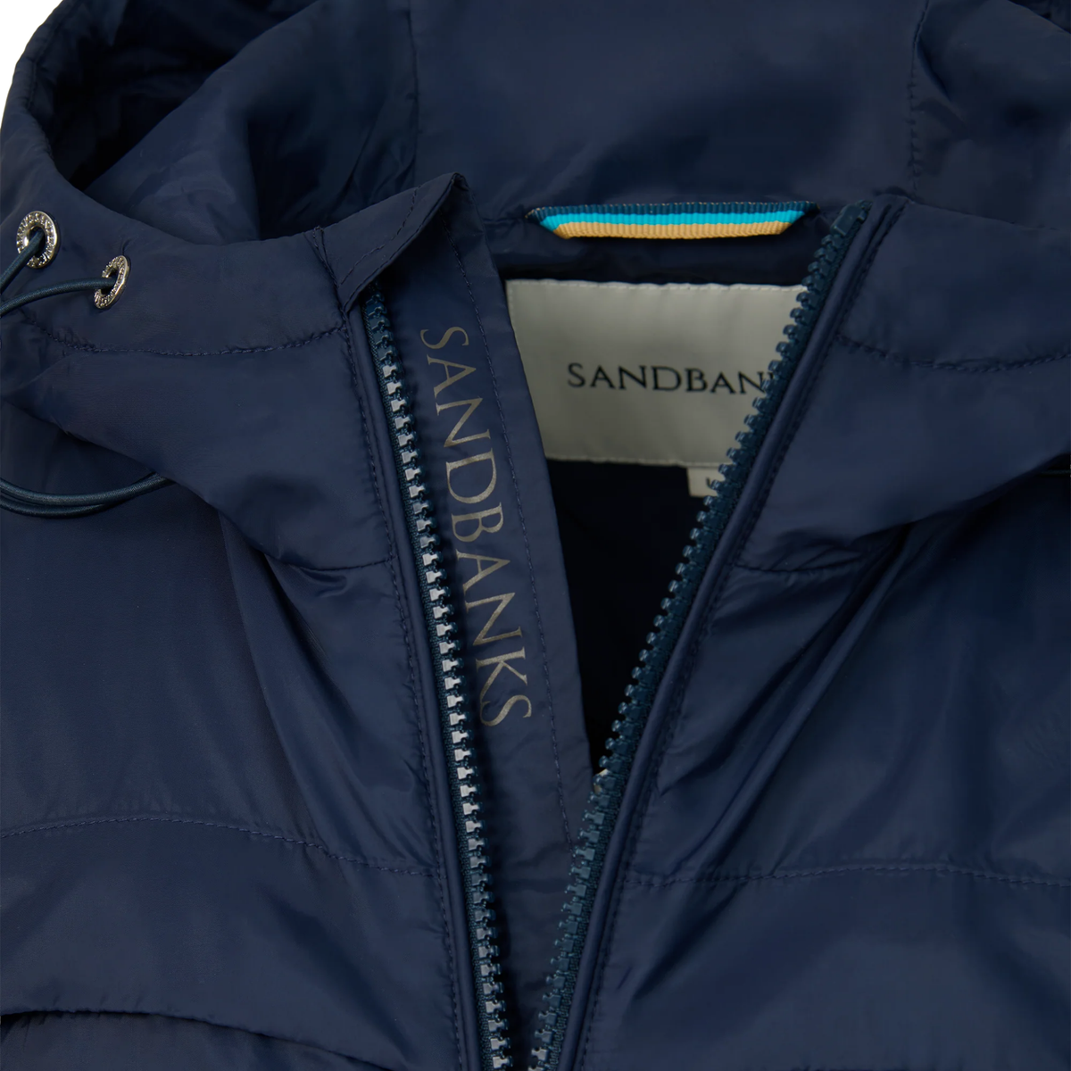 Mens Sandbanks Navy Meridian Windbreaker Jacket