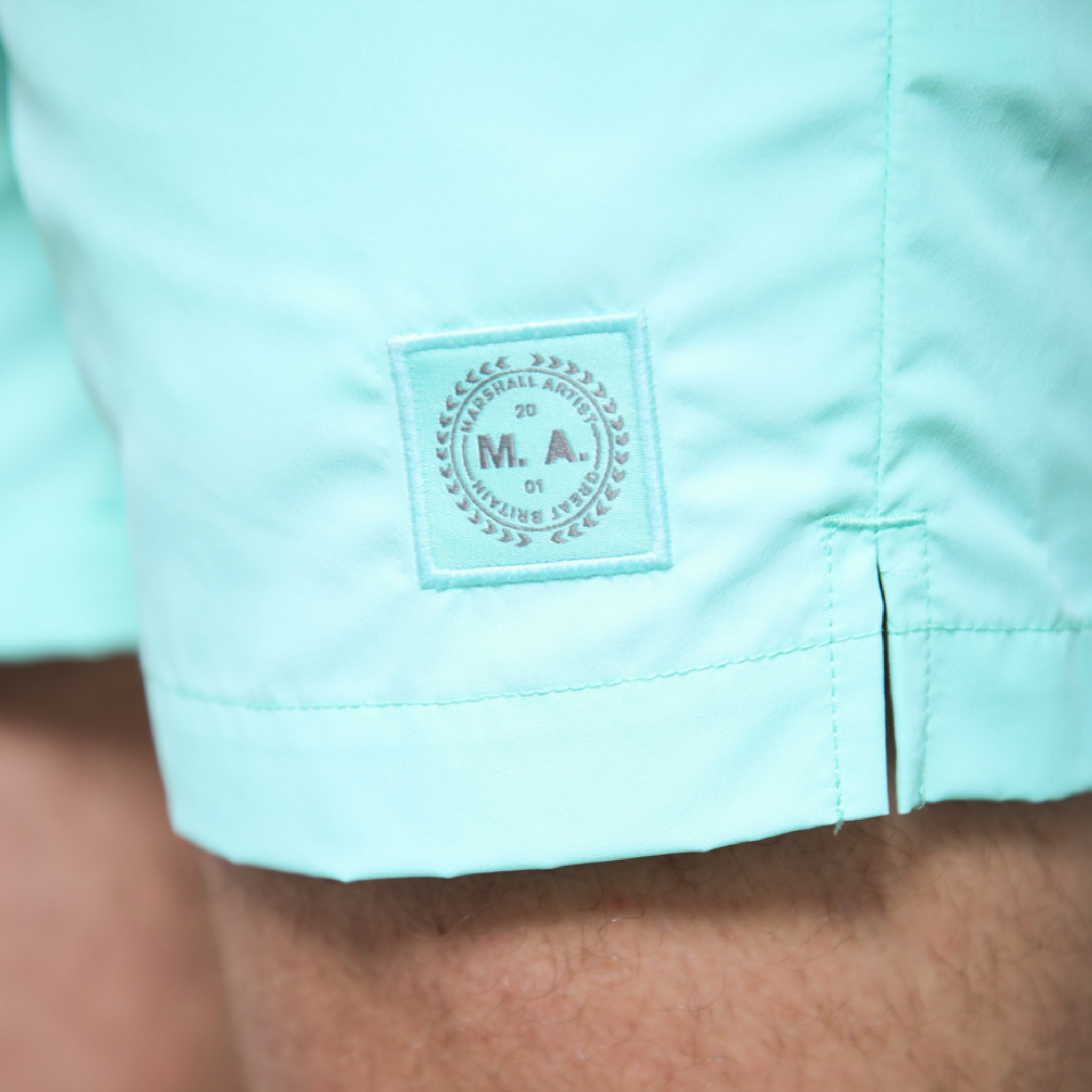 Mens Marshall Artist Mint Foundation Swim Shorts