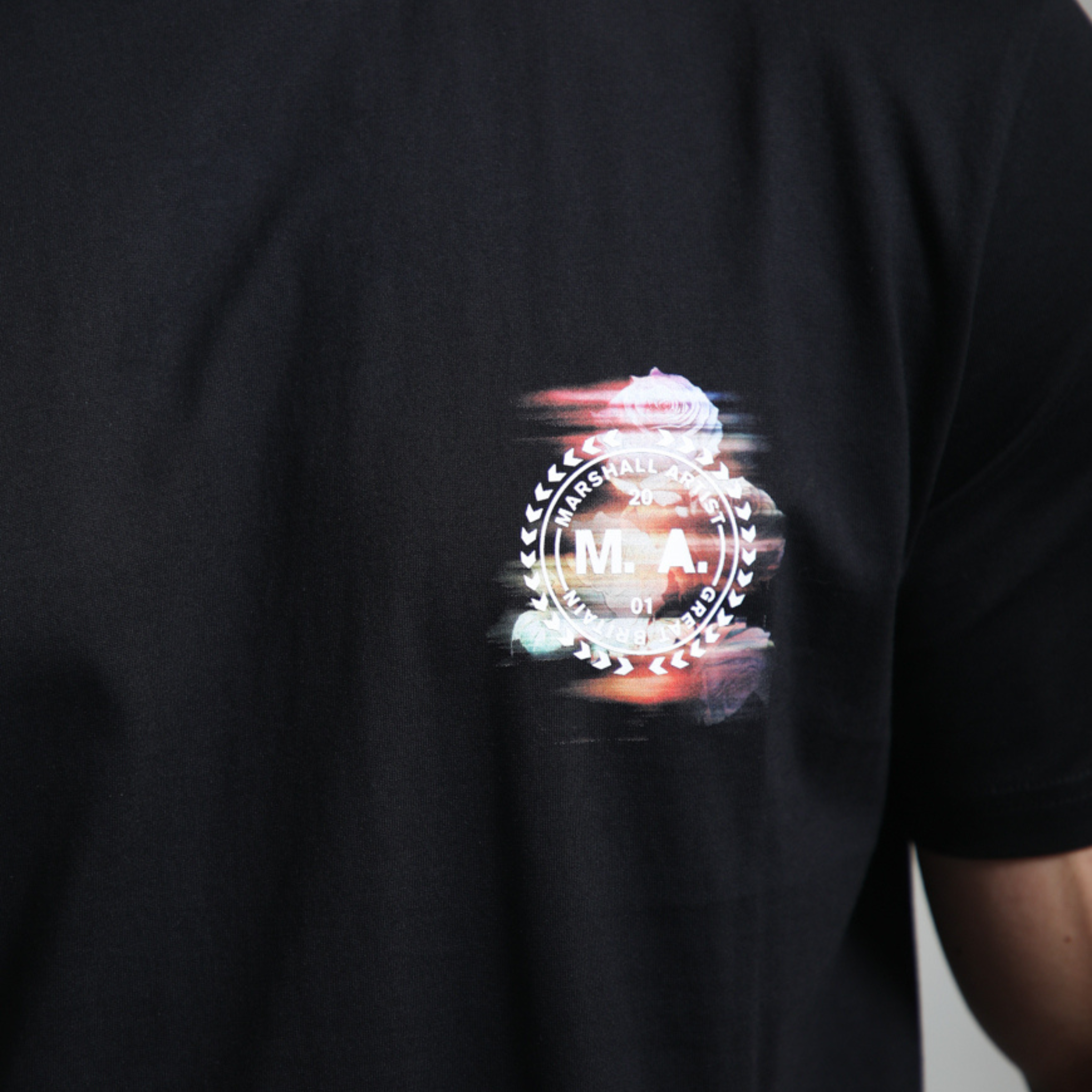Mens Marshall Artist Black Future Proof S/s T Shirt