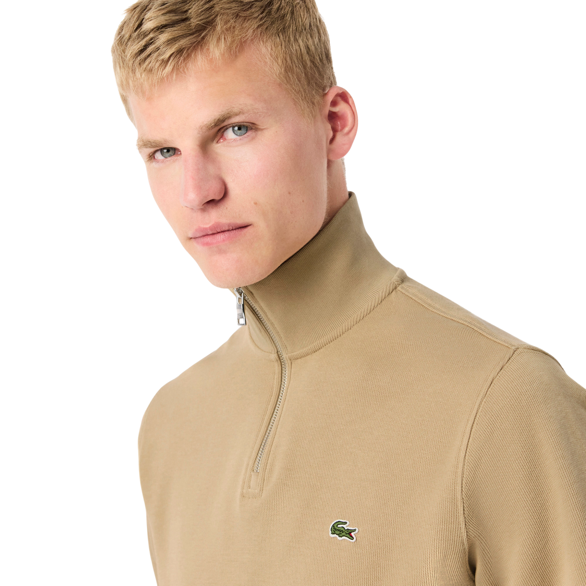 Mens Lacoste Viennese Half Zip Sweatshirt