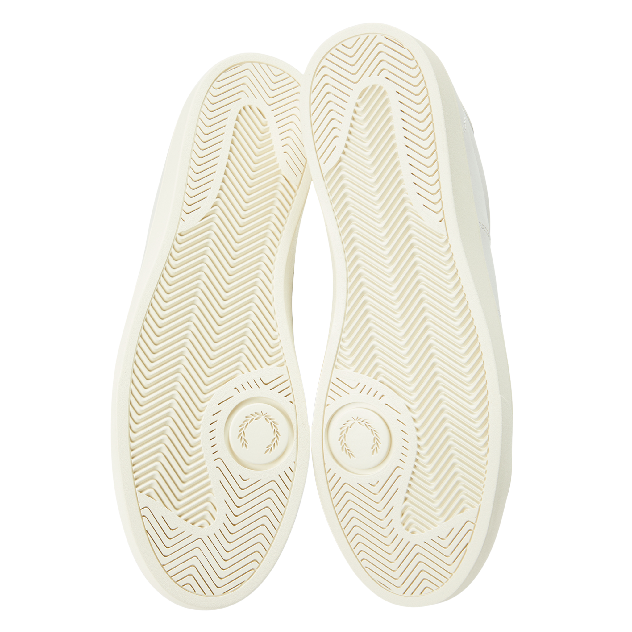 Mens Fred Perry Snow White Spencer Nubuck Trainers
