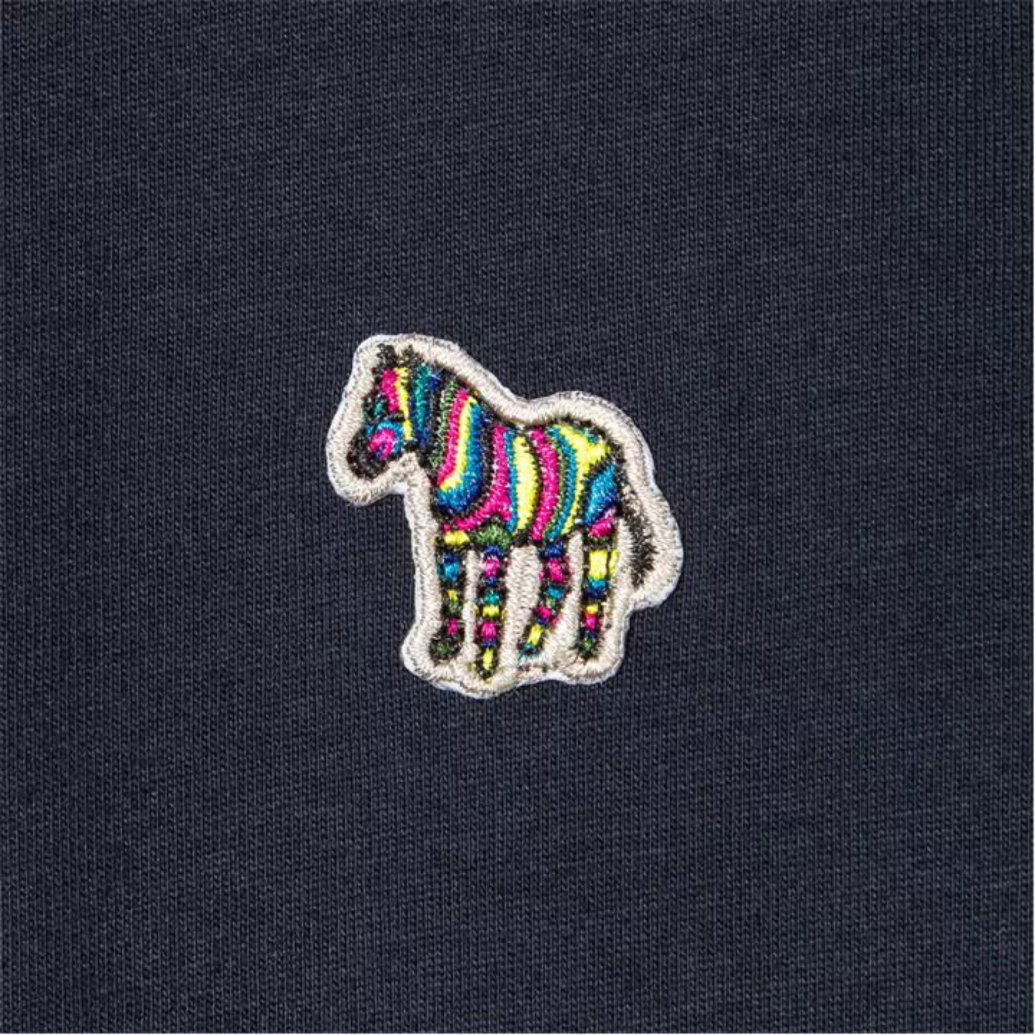 Mens Paul Smith Navy Classic Zebra S/s T Shirt