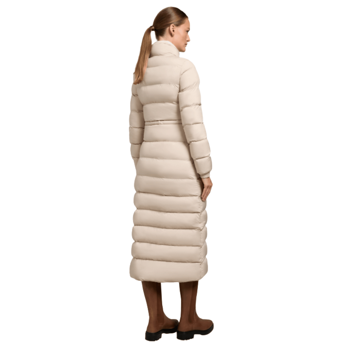 Womens Holland Cooper Putty Milton Longline Padded Coat