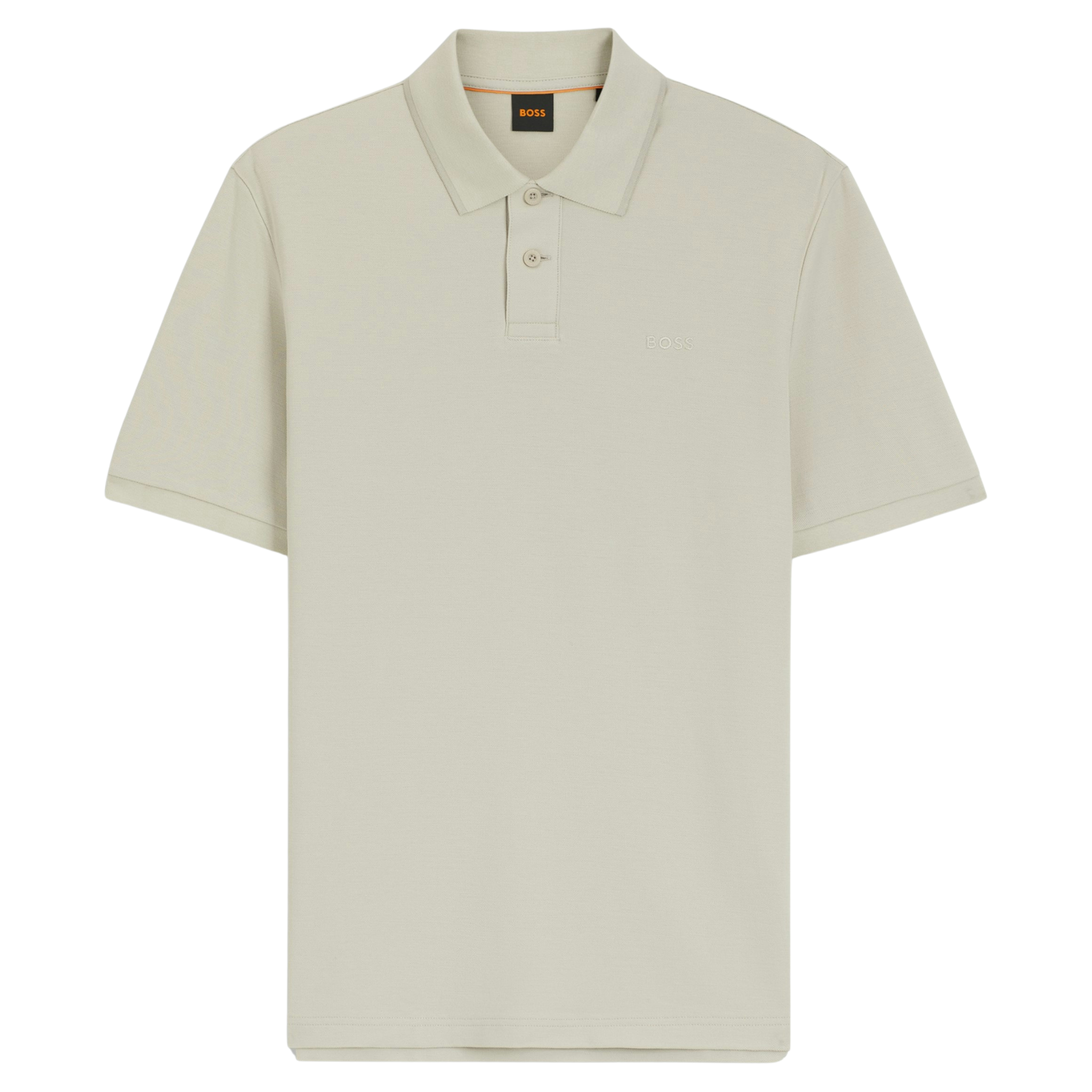Mens BOSS Light Beige Phoenix S/s Polo Shirt