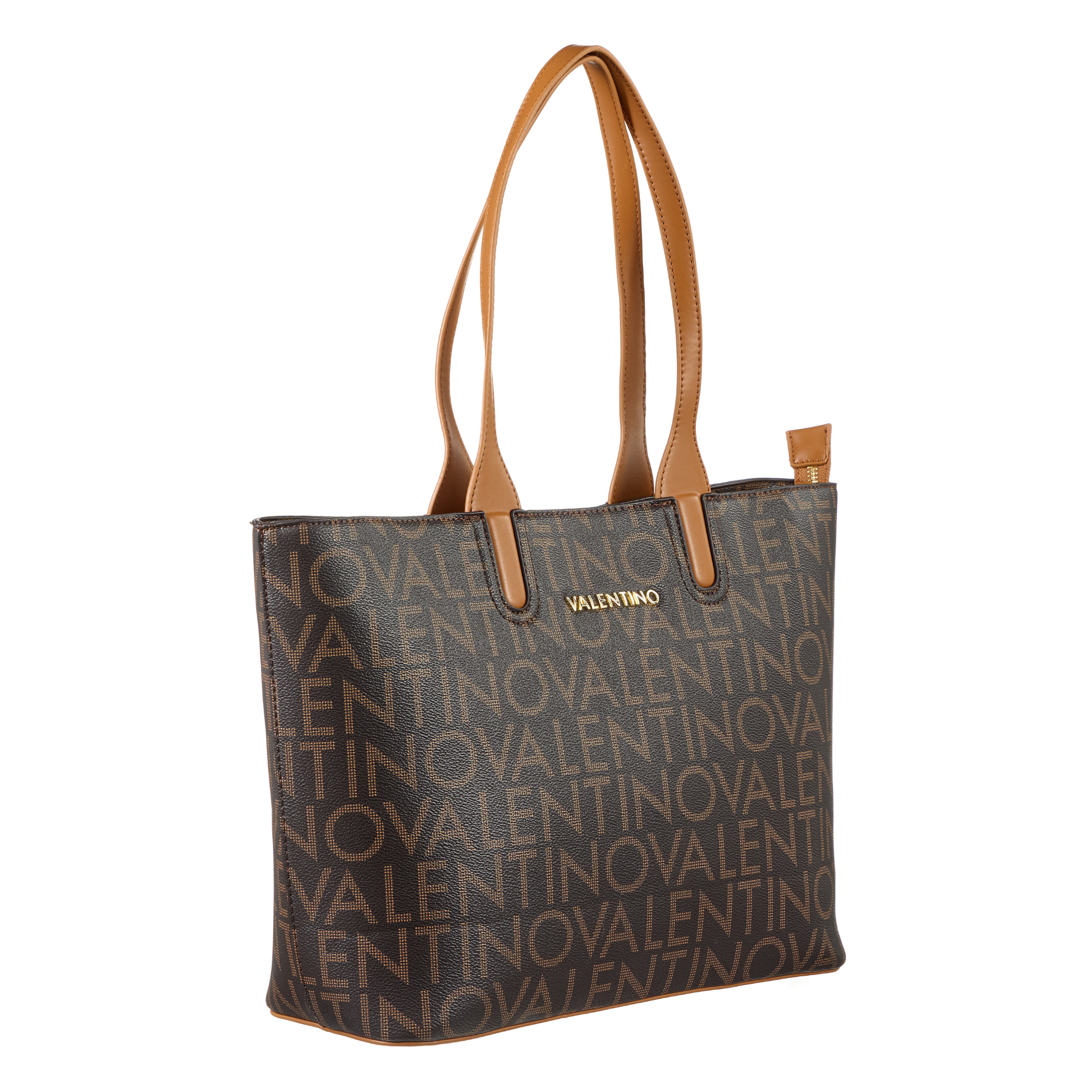 Womens Valentino Moro/Naturale Regina RE Shopper Bag