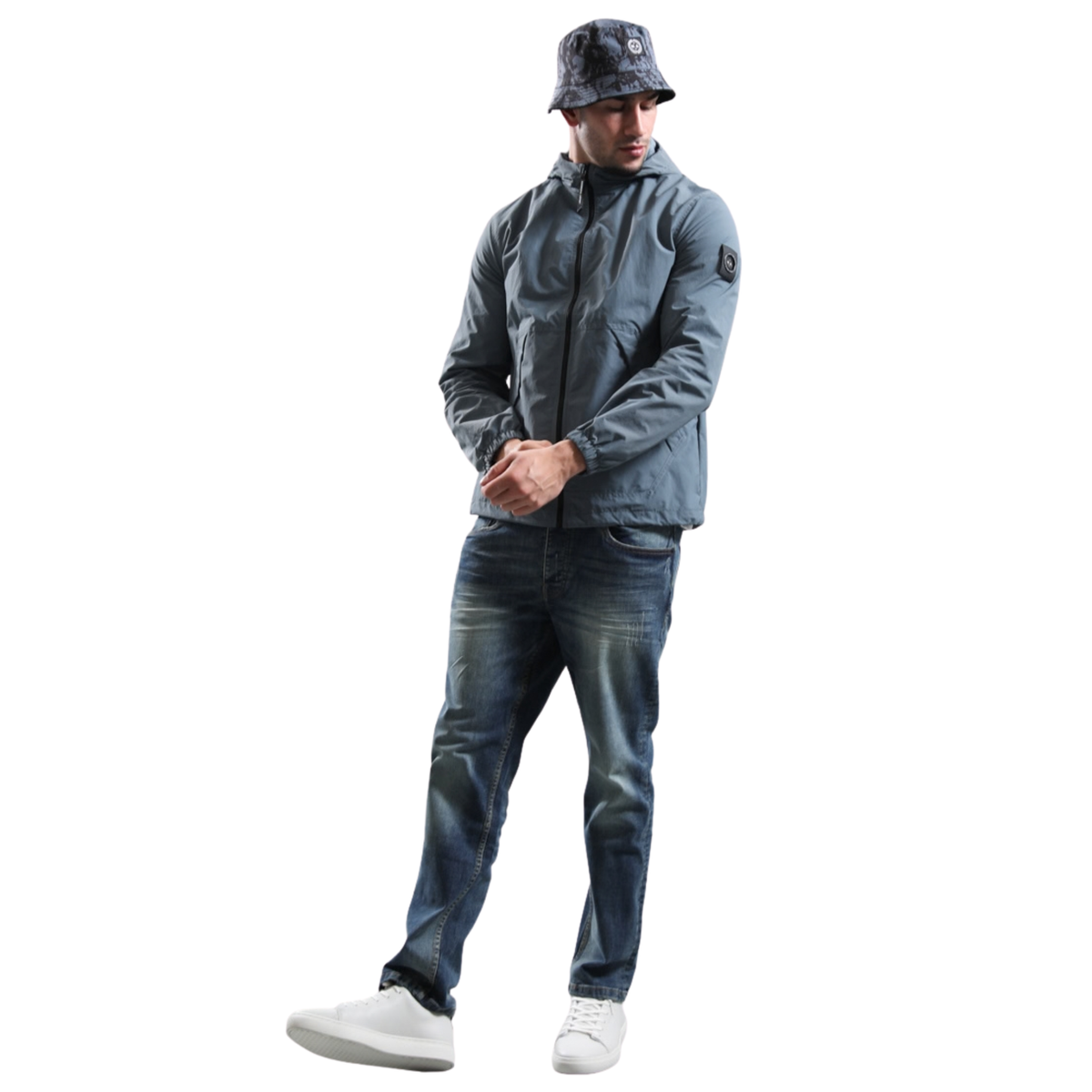 Mens Marshall Artist Storm Grey Alpha Jacket