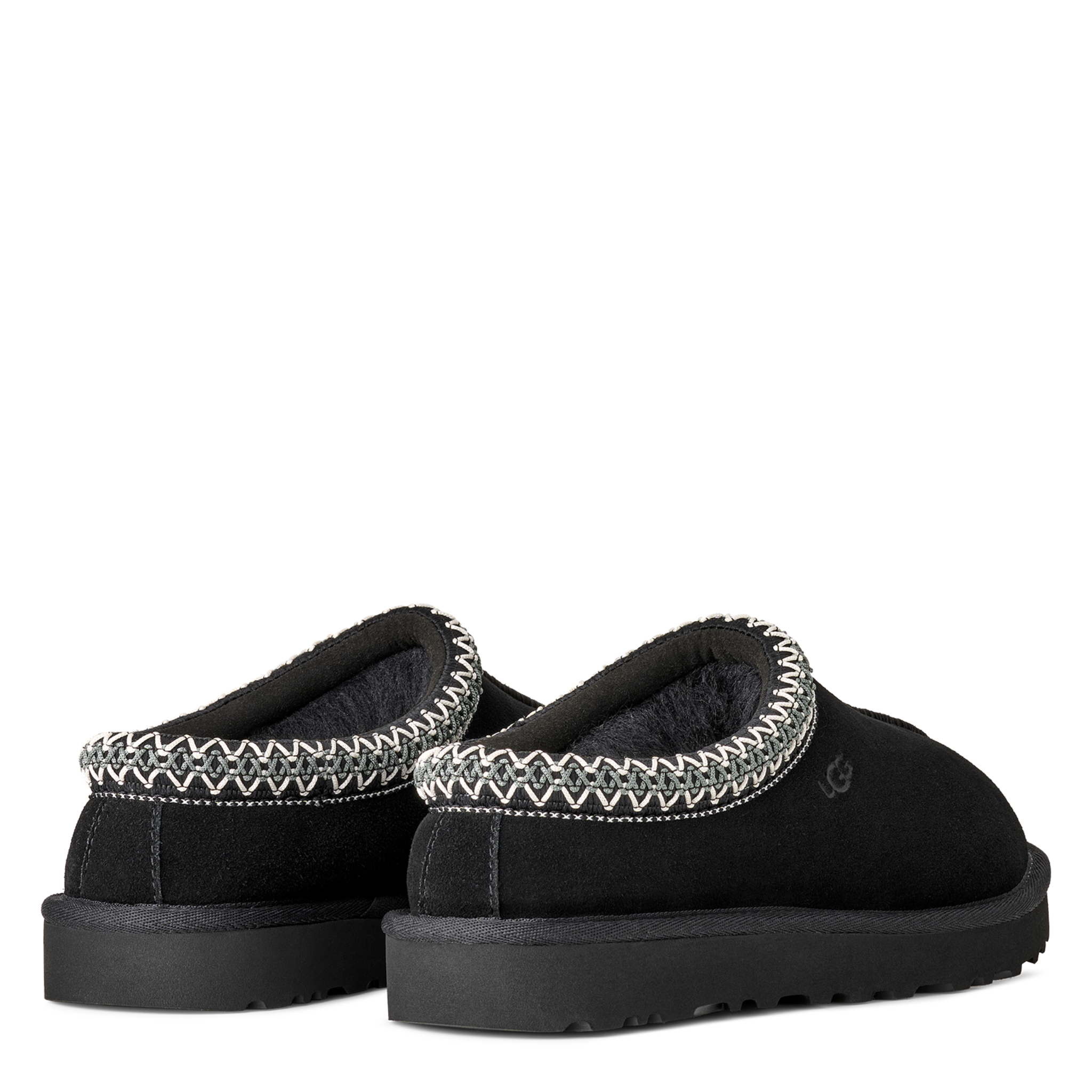 Womens UGG Black Tasman II Slippers