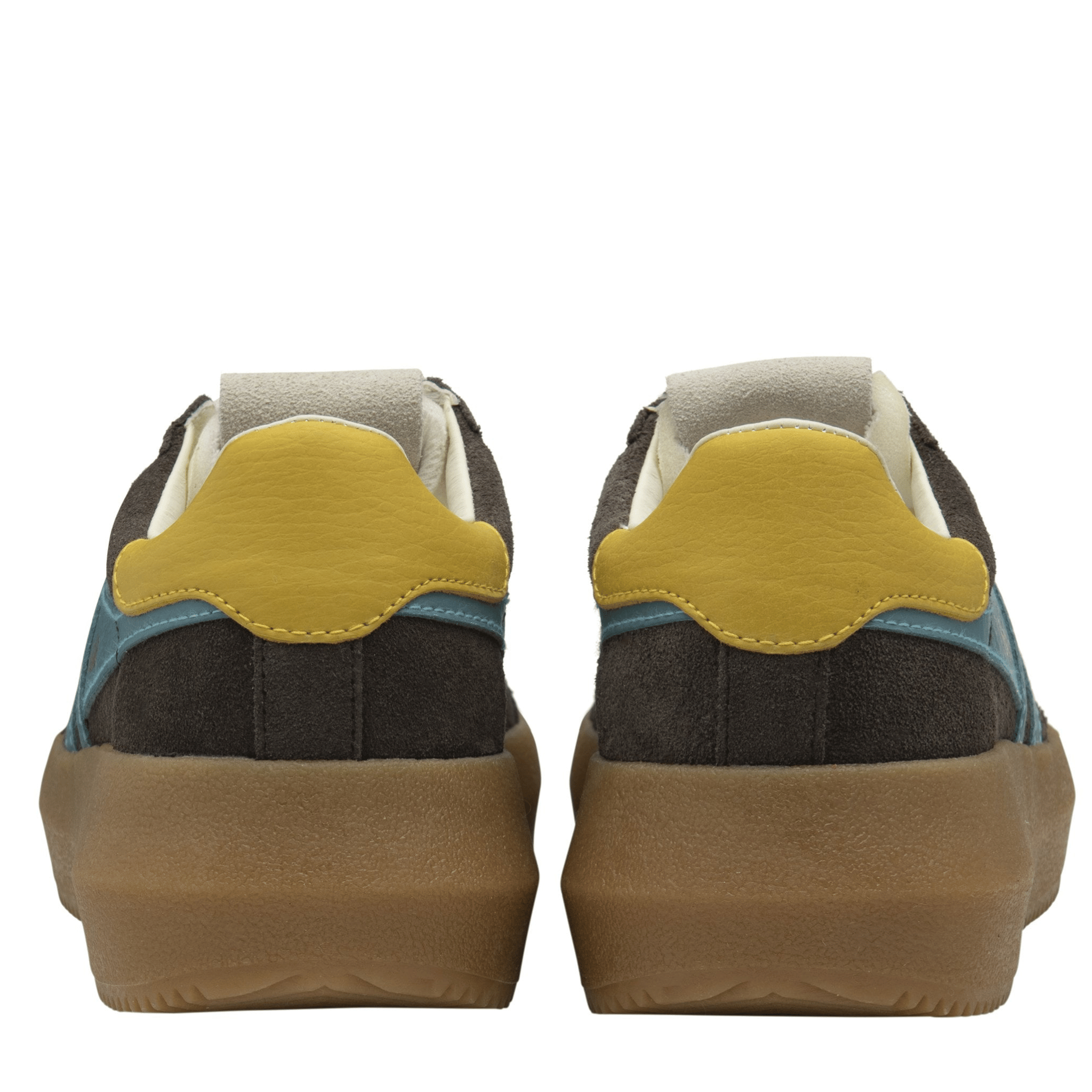 Womens Gola Mocha/Ocean/Pollen Athena Trainers