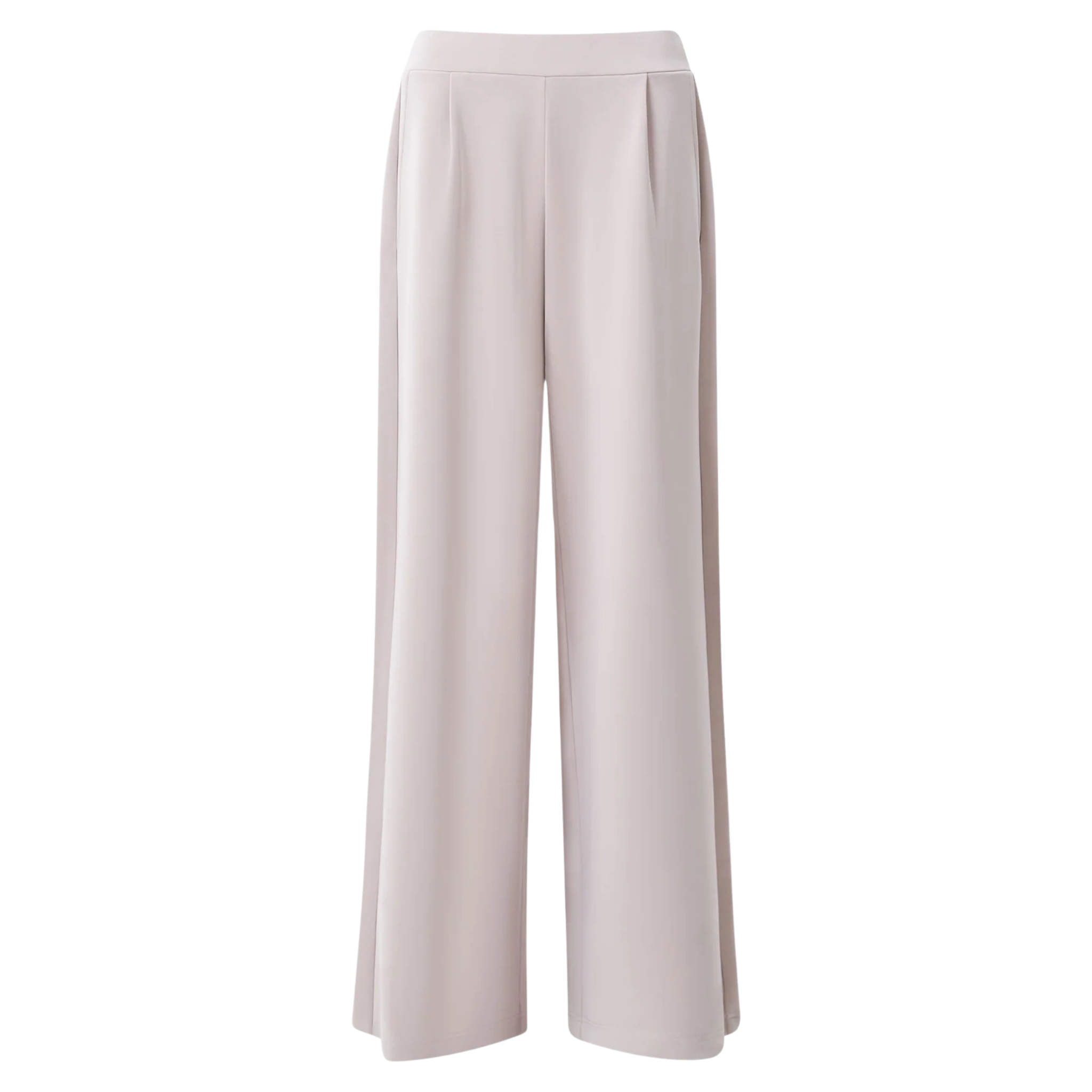 Womens French Connection Washed Macchiato Wren Wide Leg Trousers