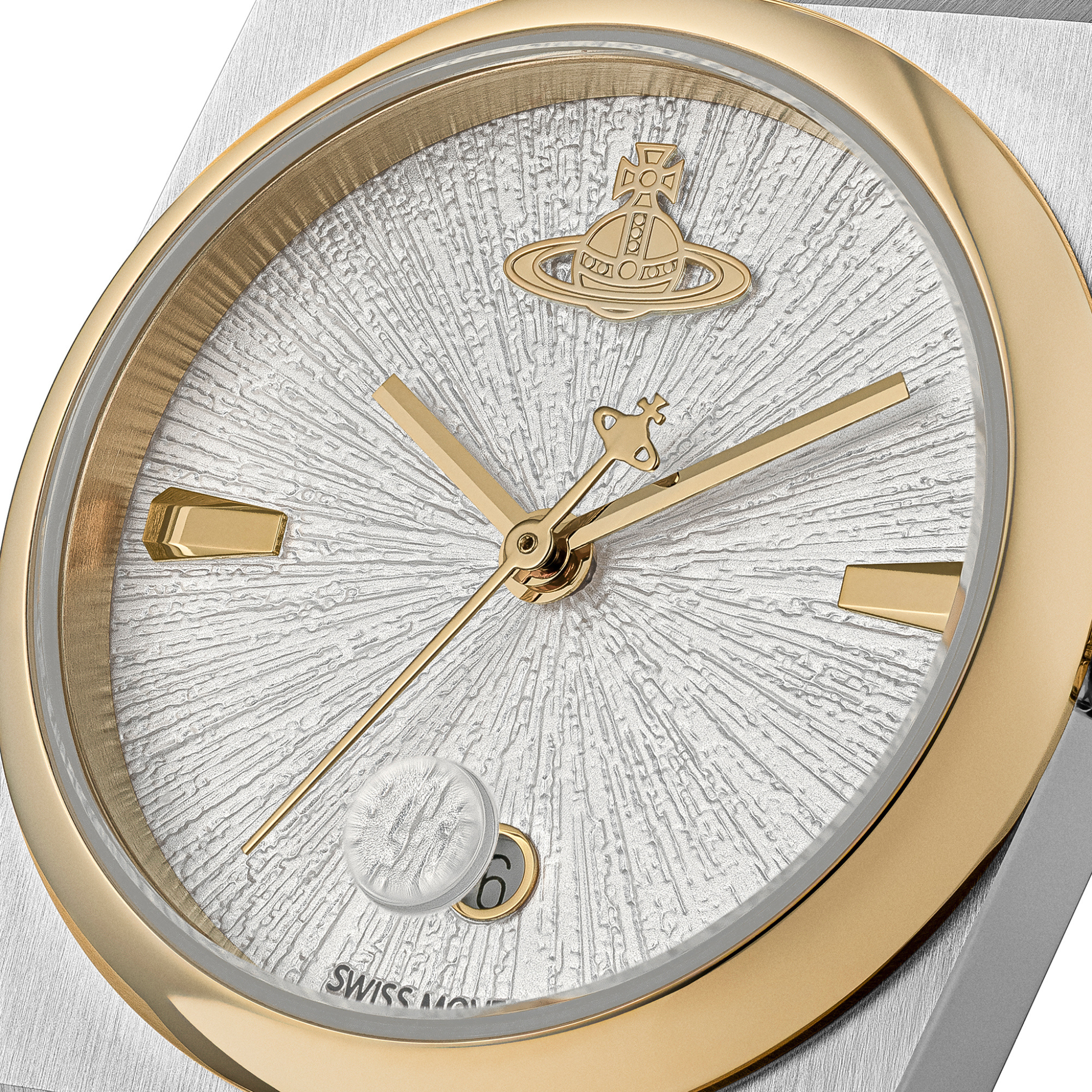 Womens Vivienne Westwood Silver/Gold The Hoxton Watch