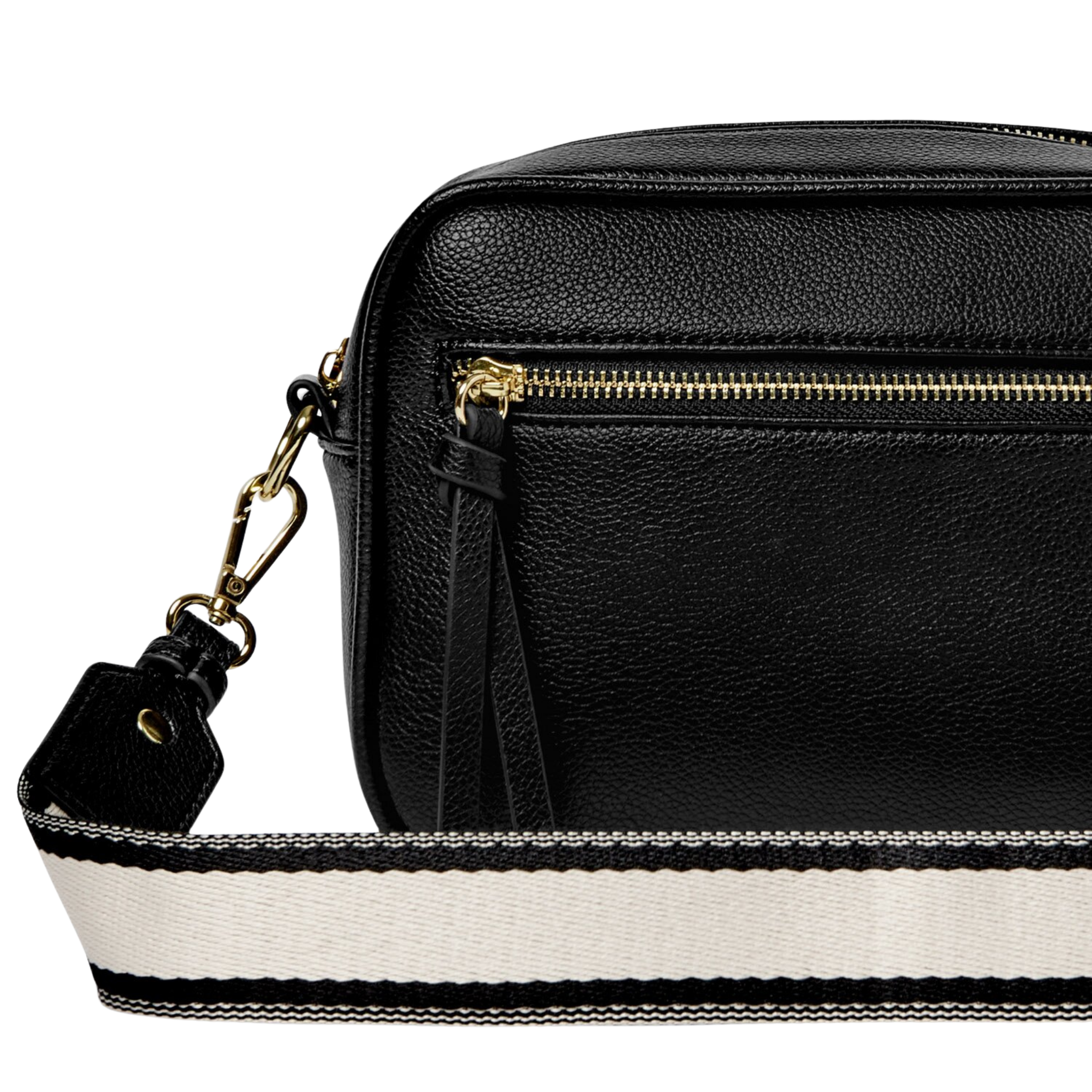 Womens Katie Loxton Black Hallie Crossbody Bag