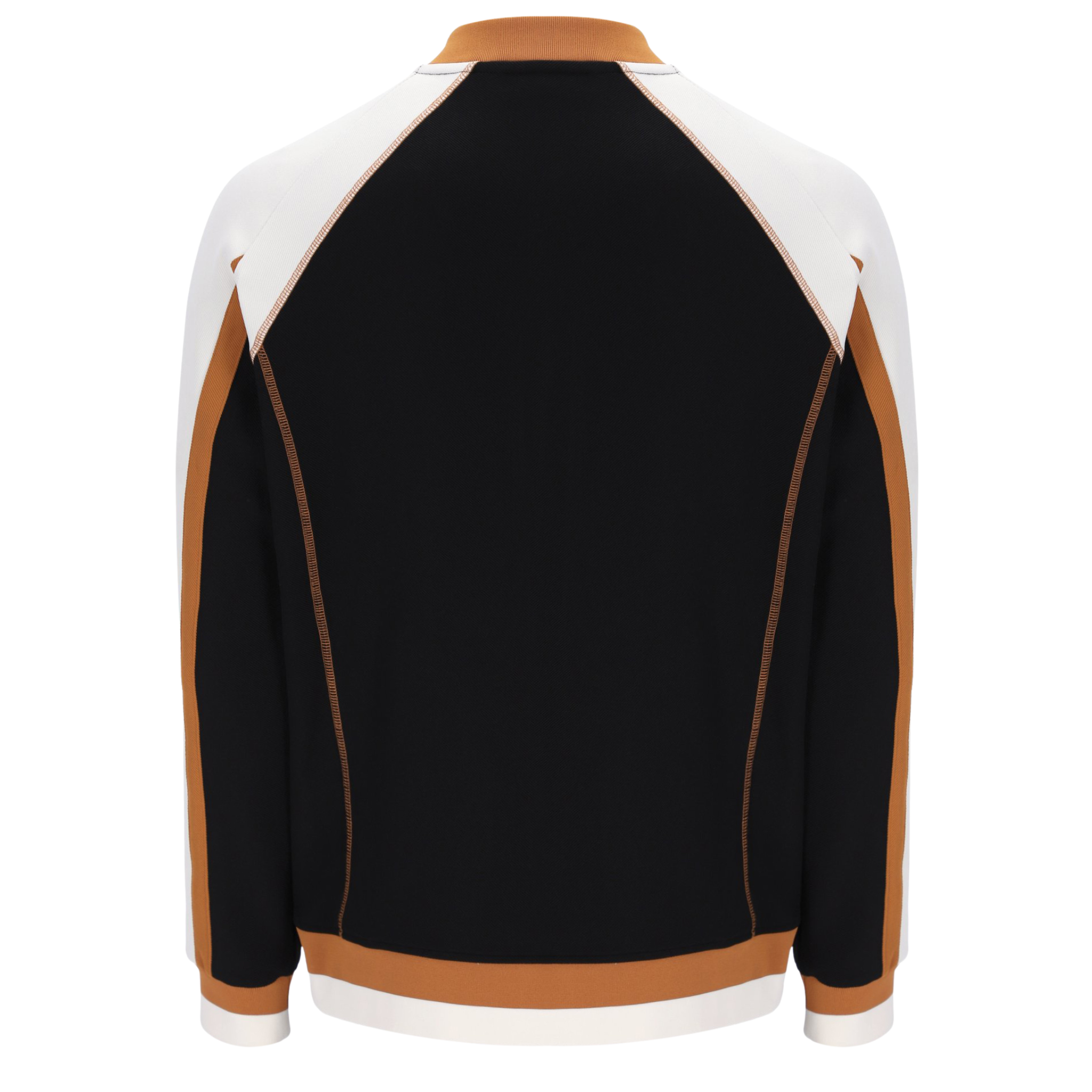 Mens Fila Black/Gardenia/Pumpkin Spice Eliot Track Jacket