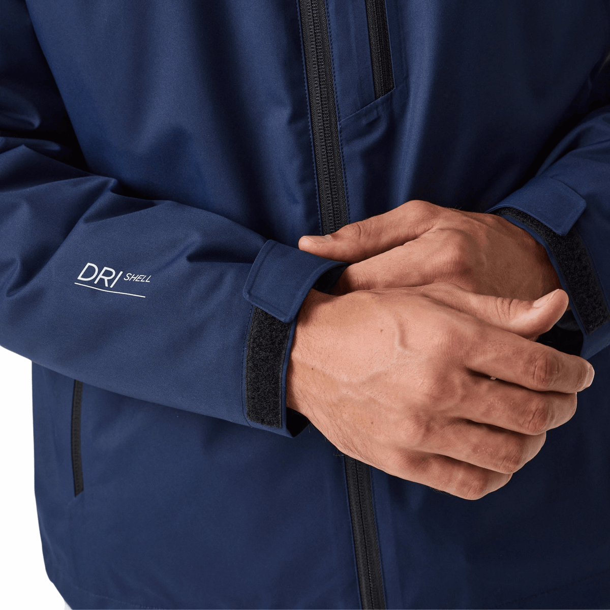 Mens Henri Lloyd Navy Polar Breeze Hooded Jacket