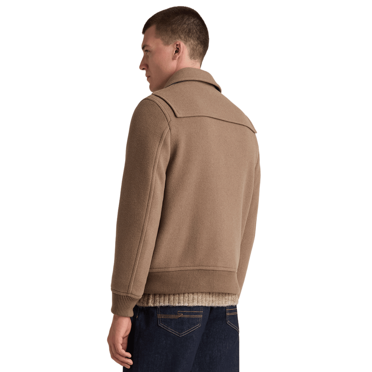 Mens Remus Uomo Taupe Tyler Tailored Jacket