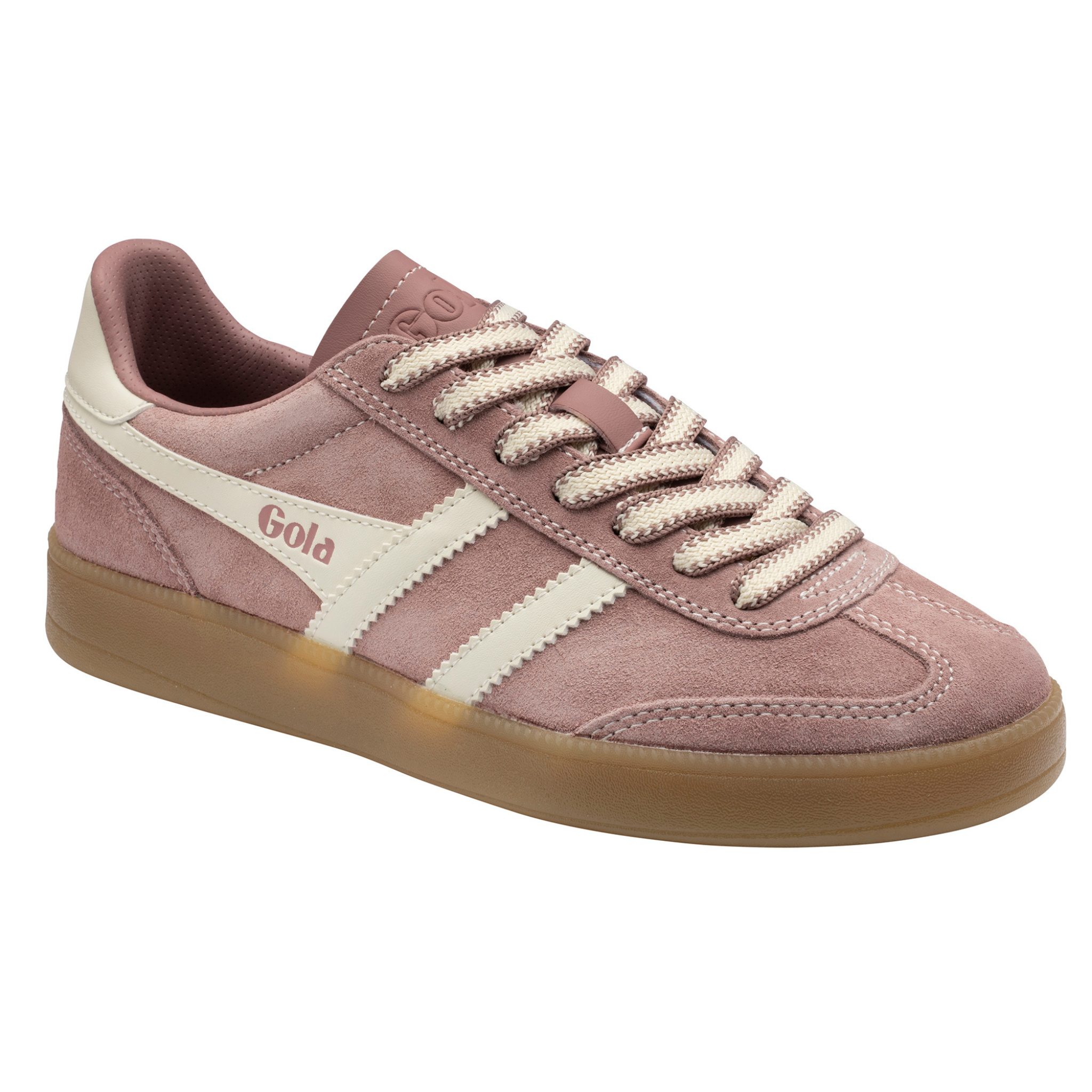 Womens Gola Brownrose/Off White/Gum Viper 78 Trainers