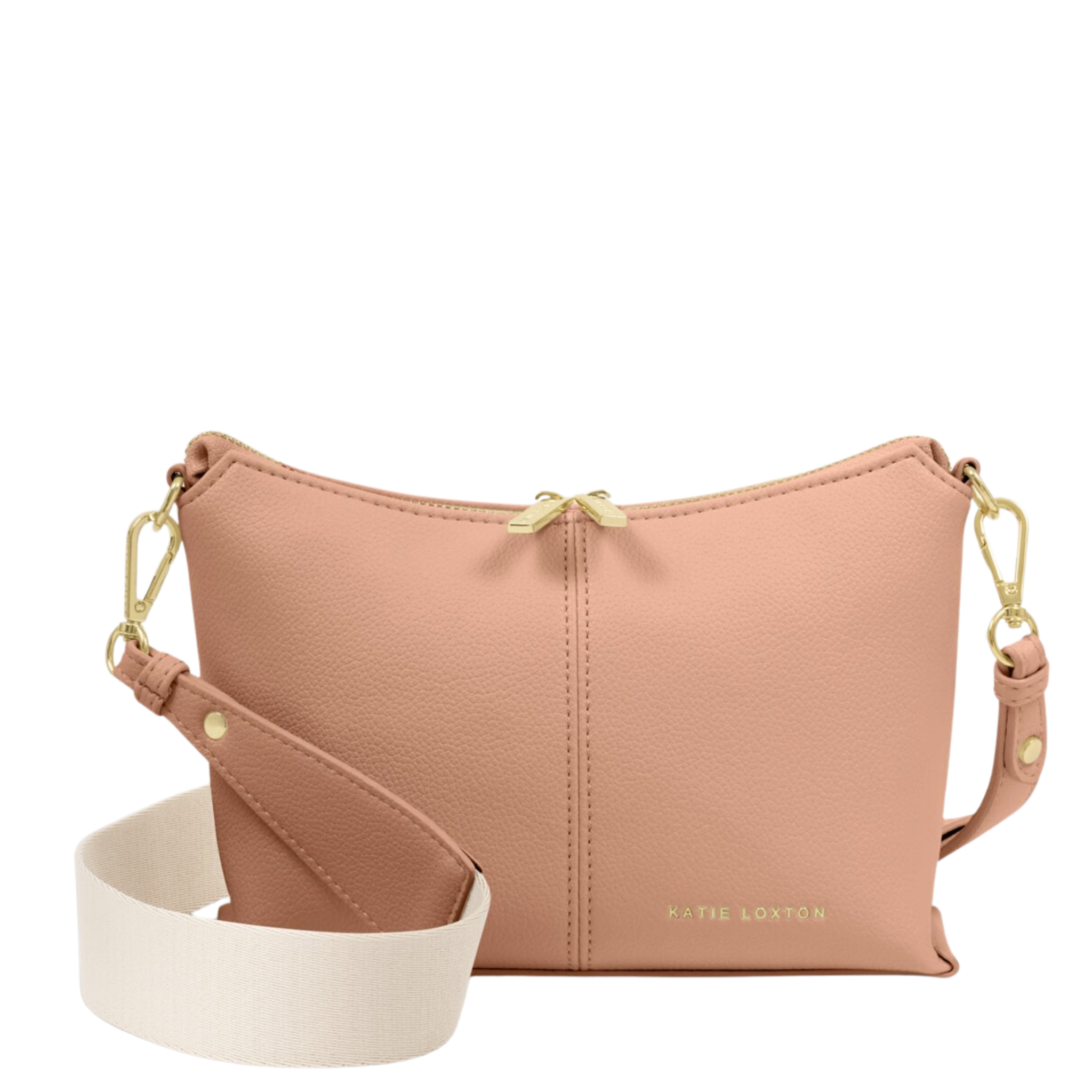 Womens Katie Loxton Peony Blush Laila Slouch Crossbody