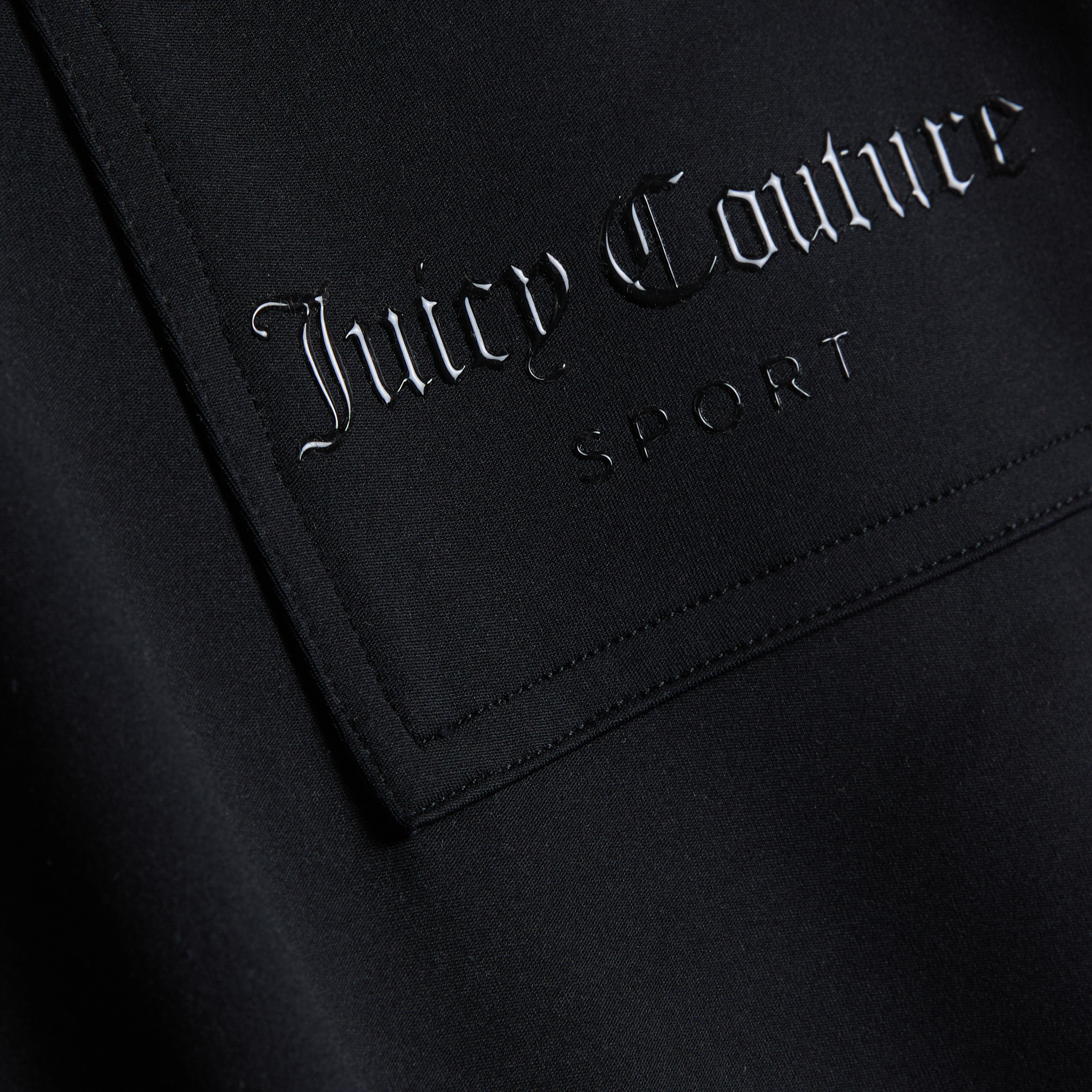 Womens Juicy Couture Black Farah Activewear Peached Pants