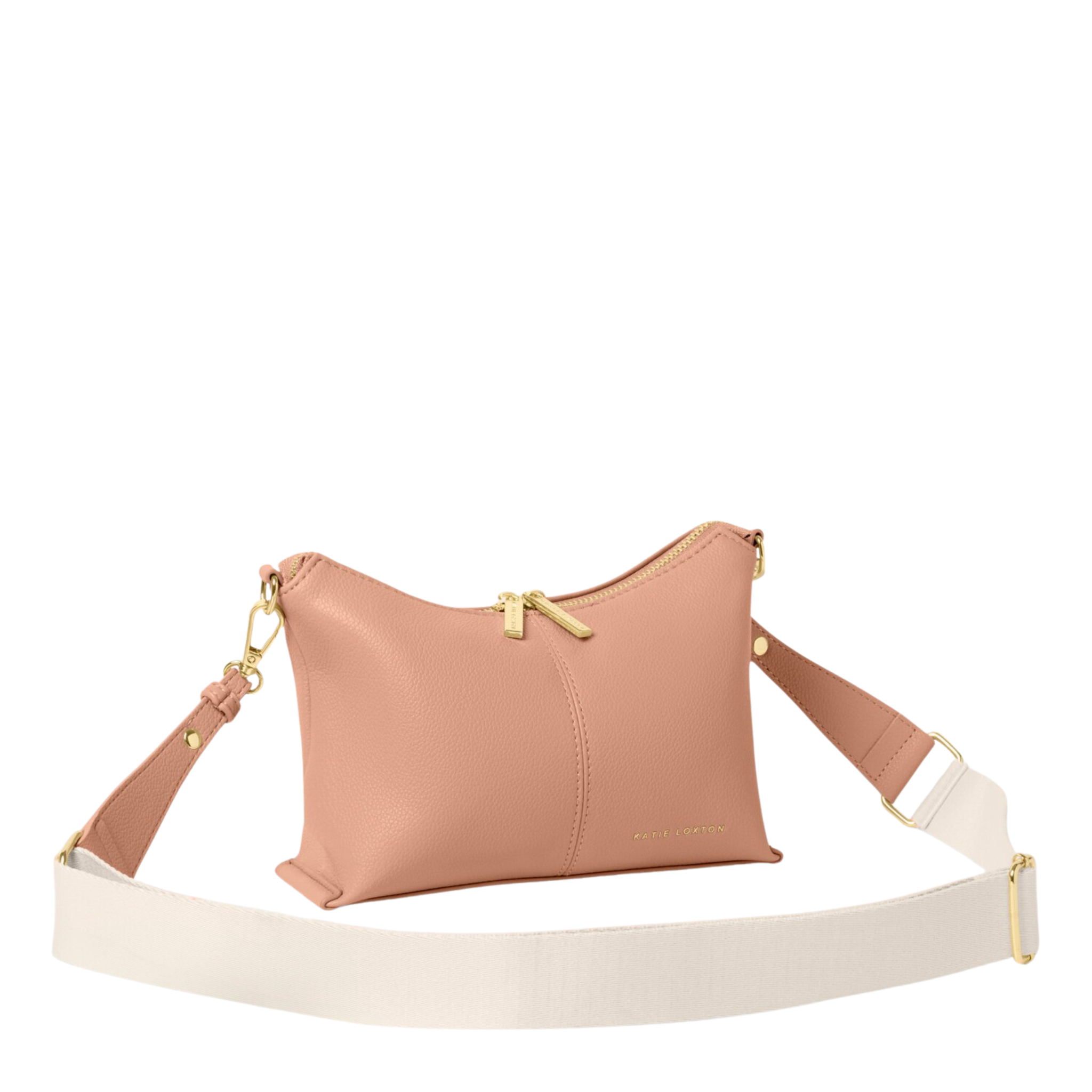 Womens Katie Loxton Peony Blush Laila Slouch Crossbody