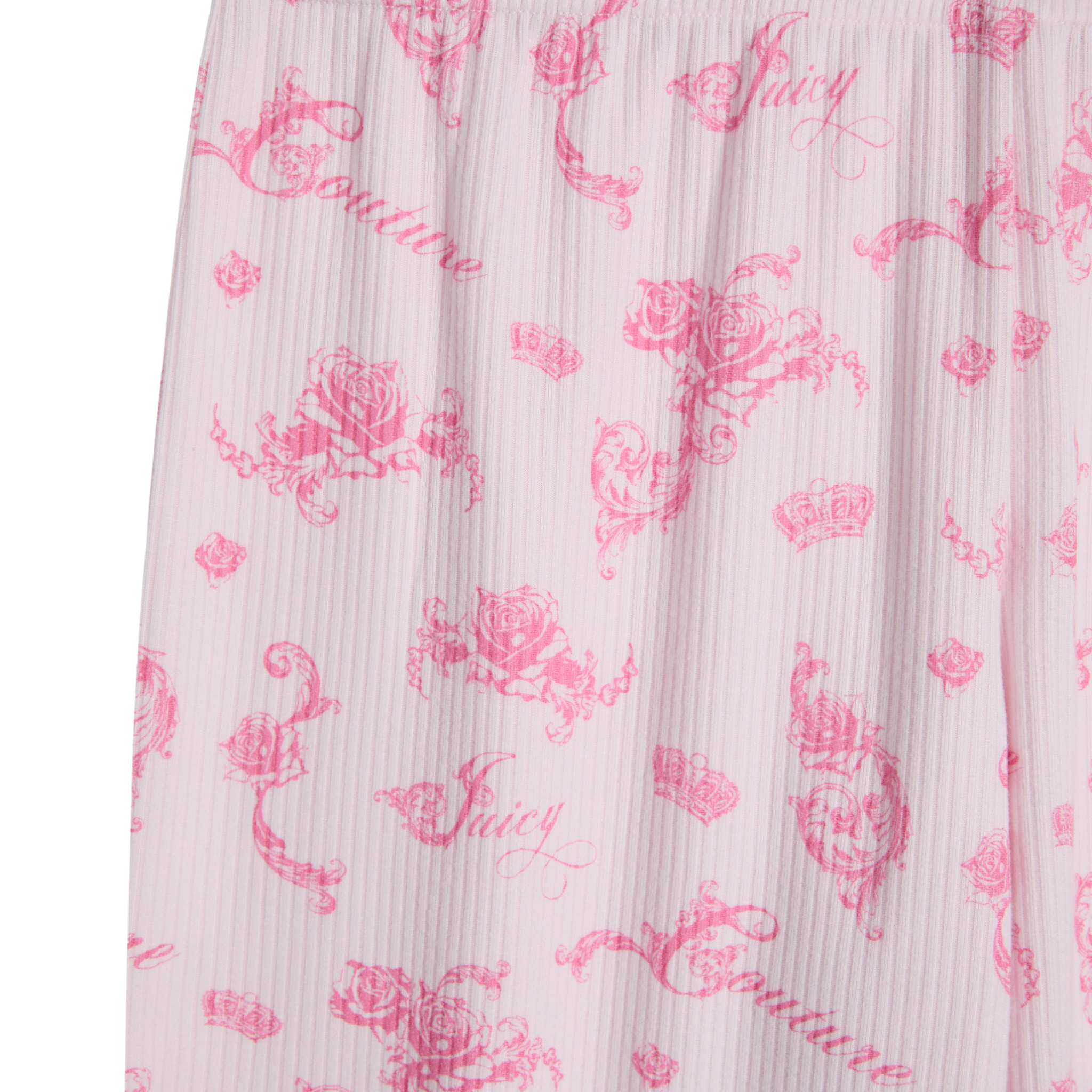 Womens Juicy Couture Cherry Blossom Rose Rib Pyjamas