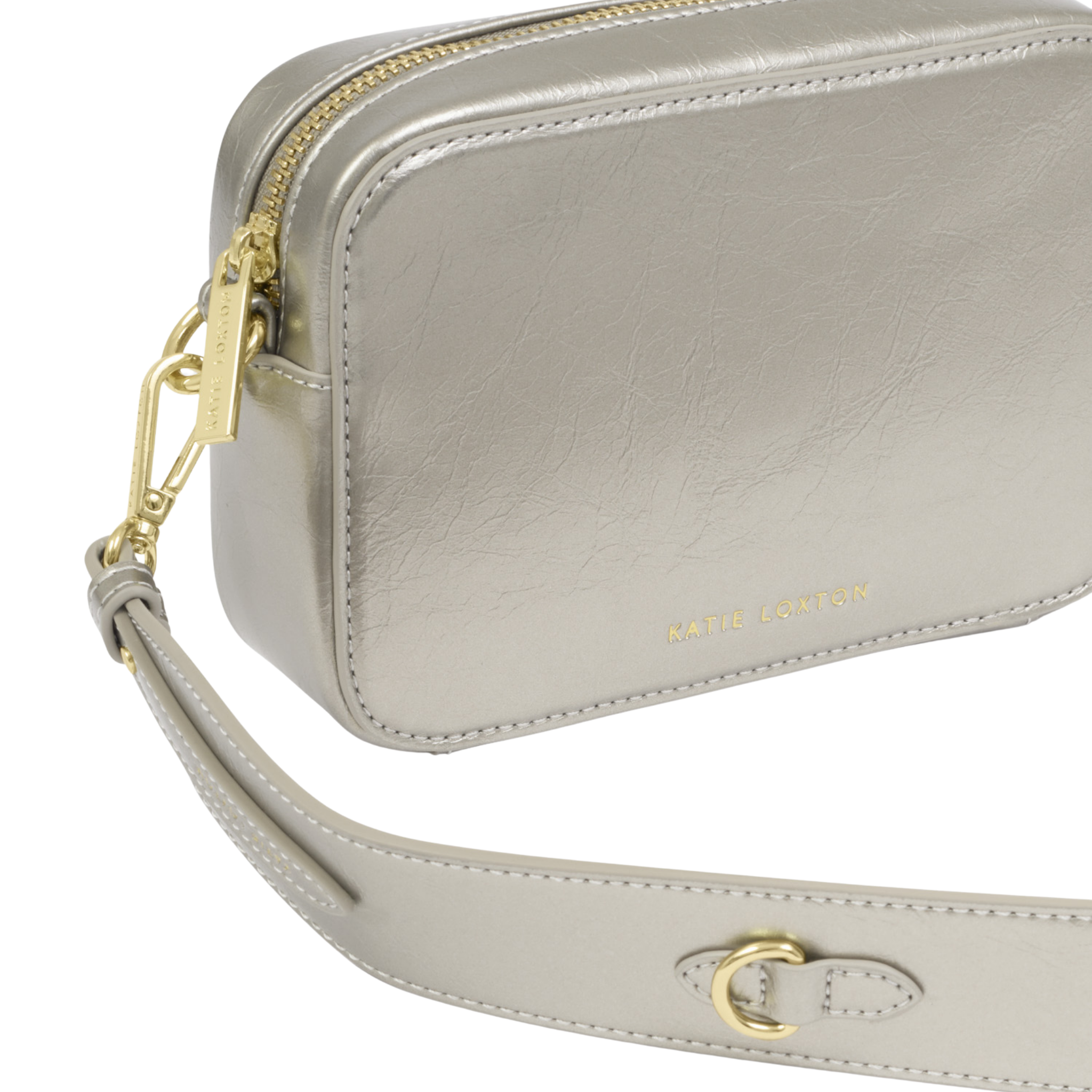 Womens Katie Loxton Pewter Avery Small Crossbody Bag