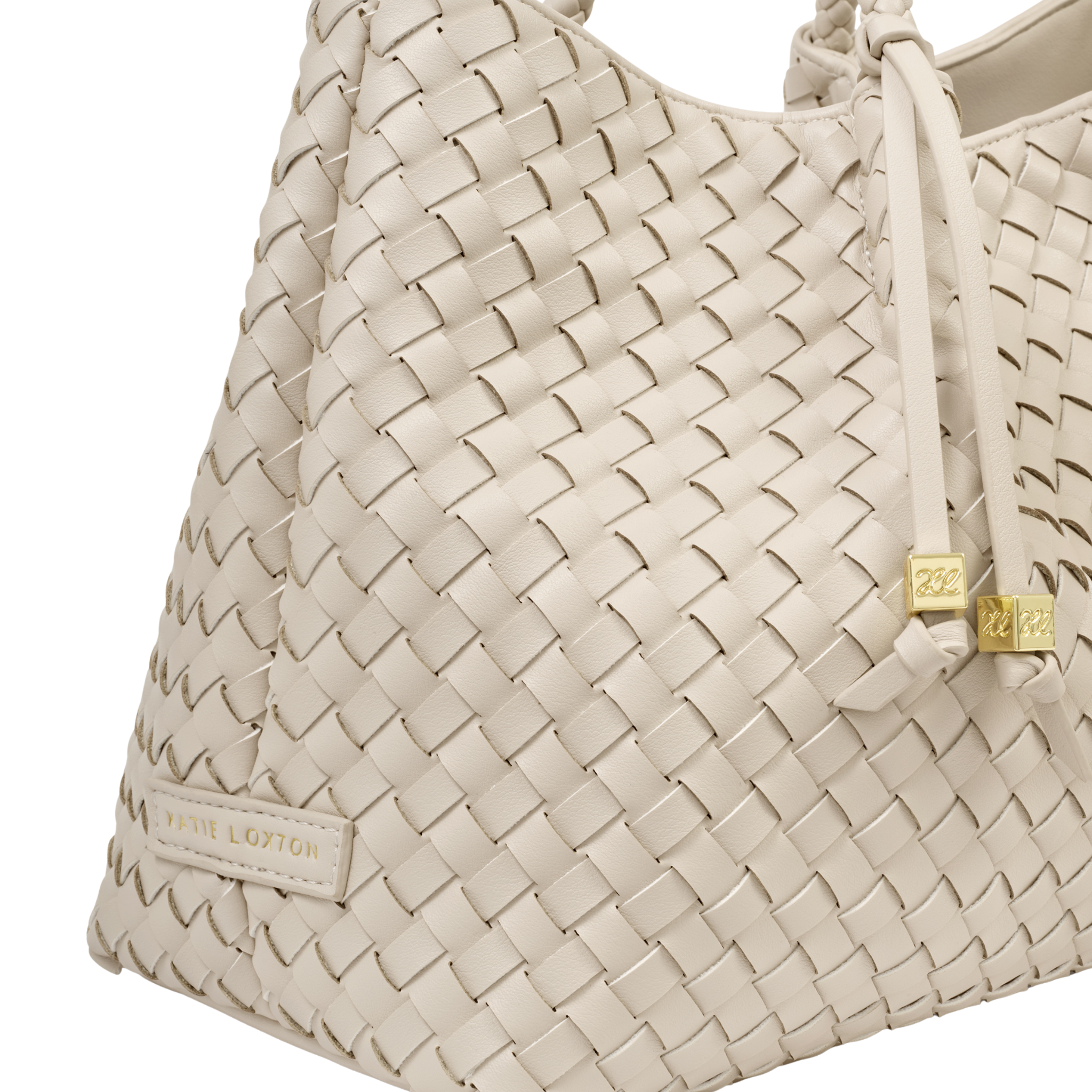 Womens Katie Loxton Oyster Nova Small Shoulder Tote Bag