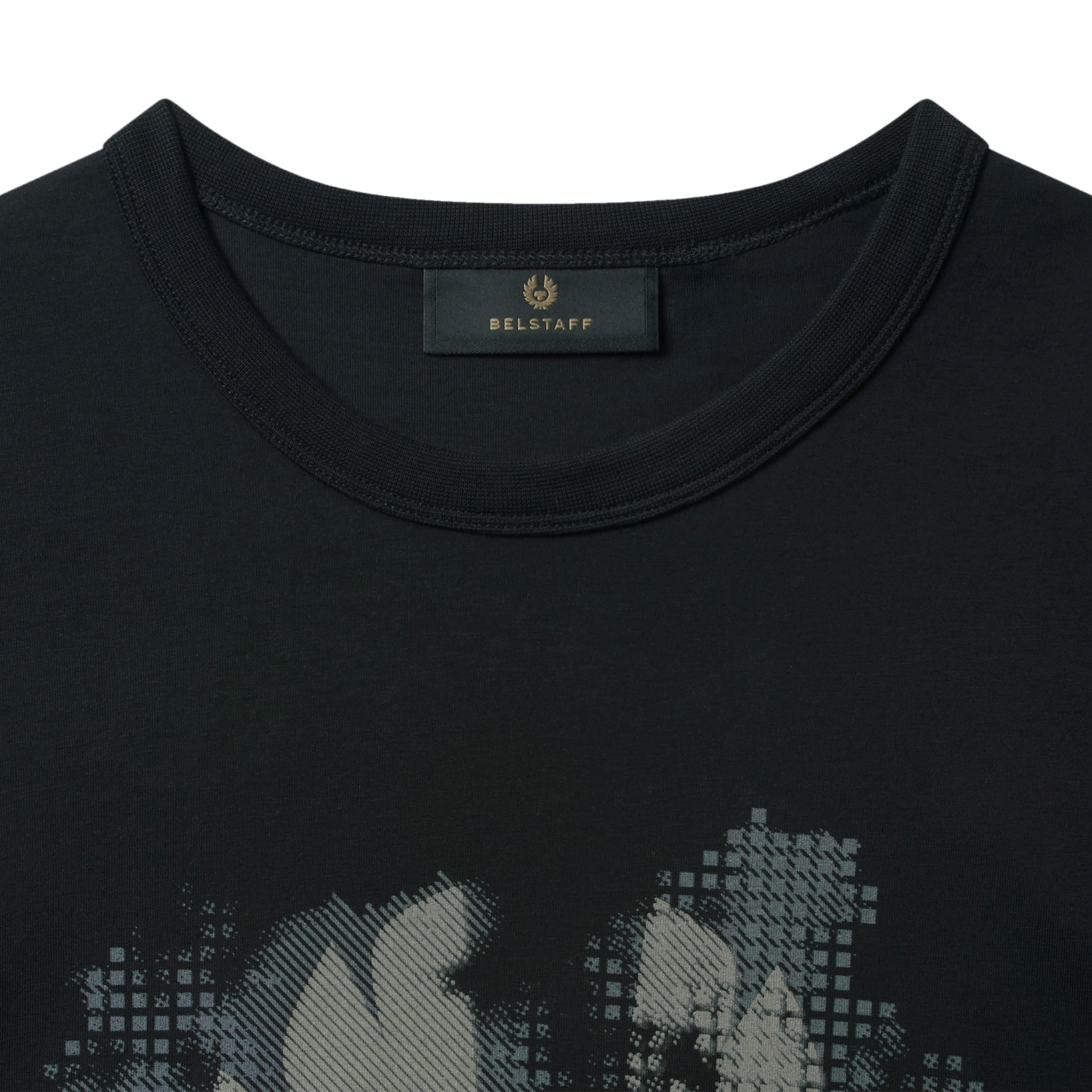 Mens Belstaff Black Metro Phoenix S/s T Shirt