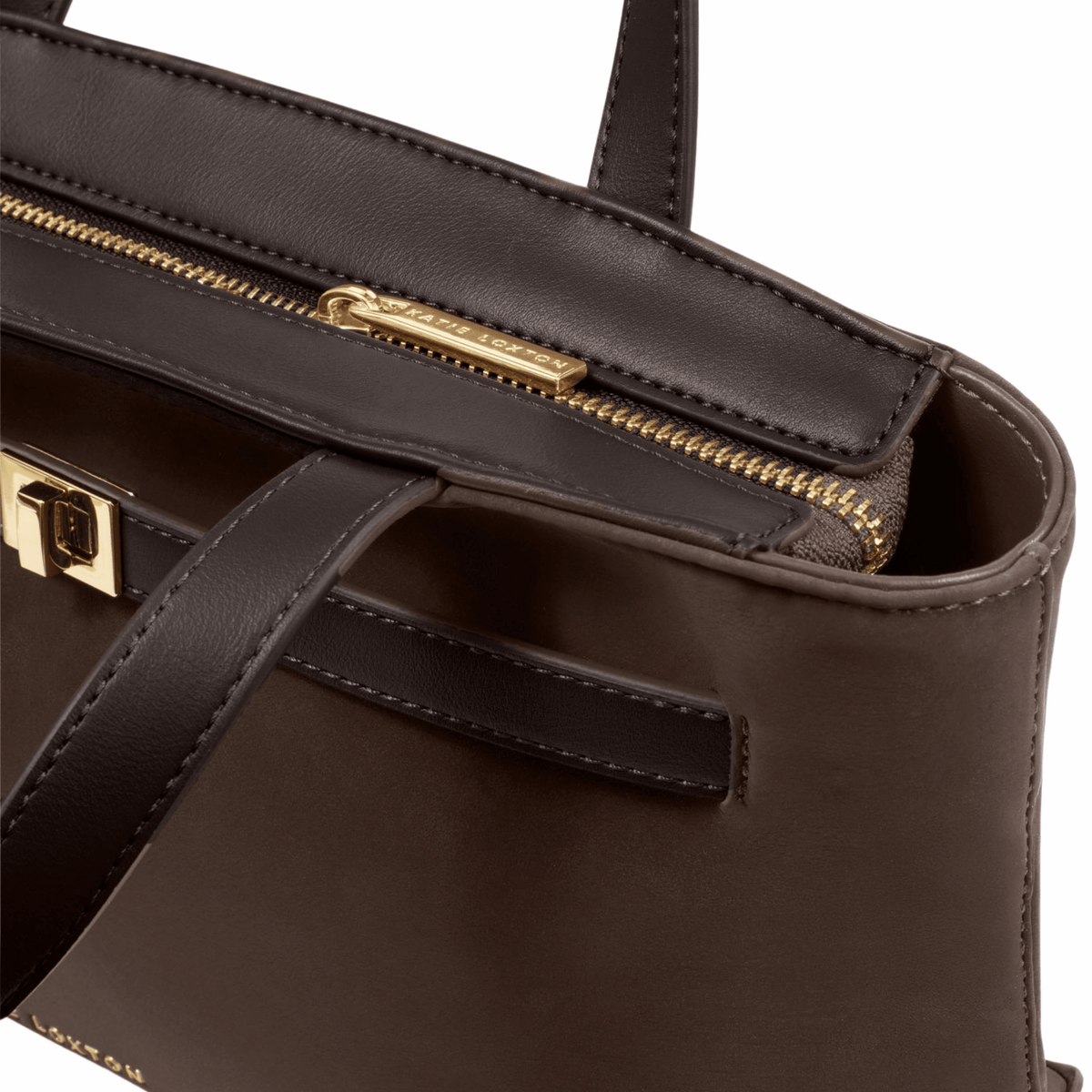 Womens Katie Loxton Bitter Chocolate Orin Top Handle Crossbody