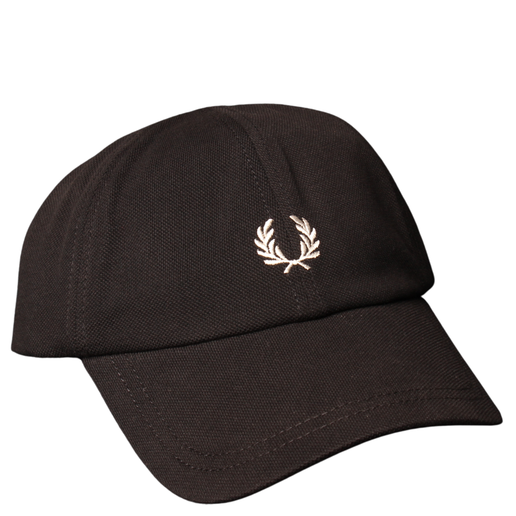 Mens Fred Perry Navy/Snow White Pique Classic Cap