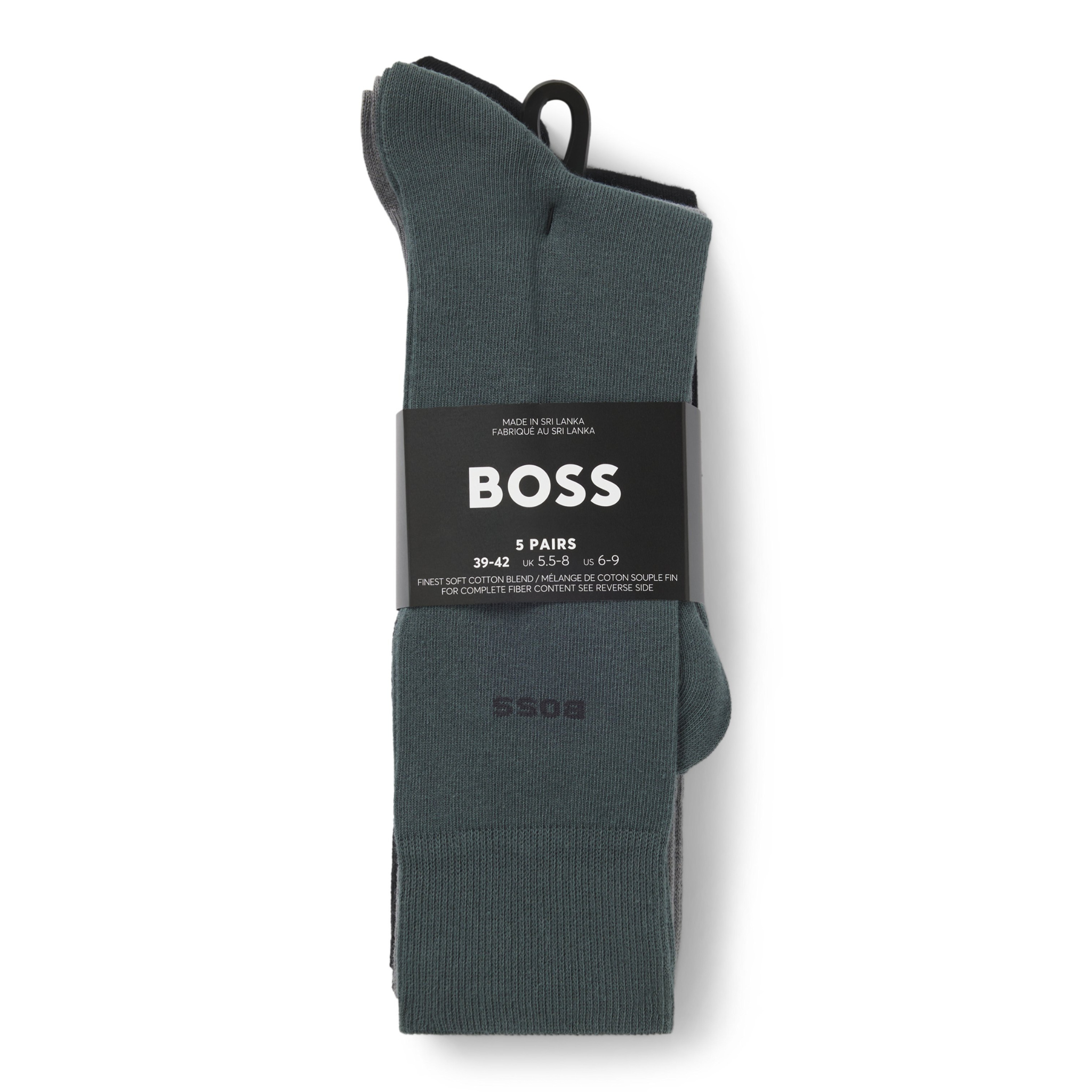 Mens BOSS Assorted 5PK RS Uni Socks